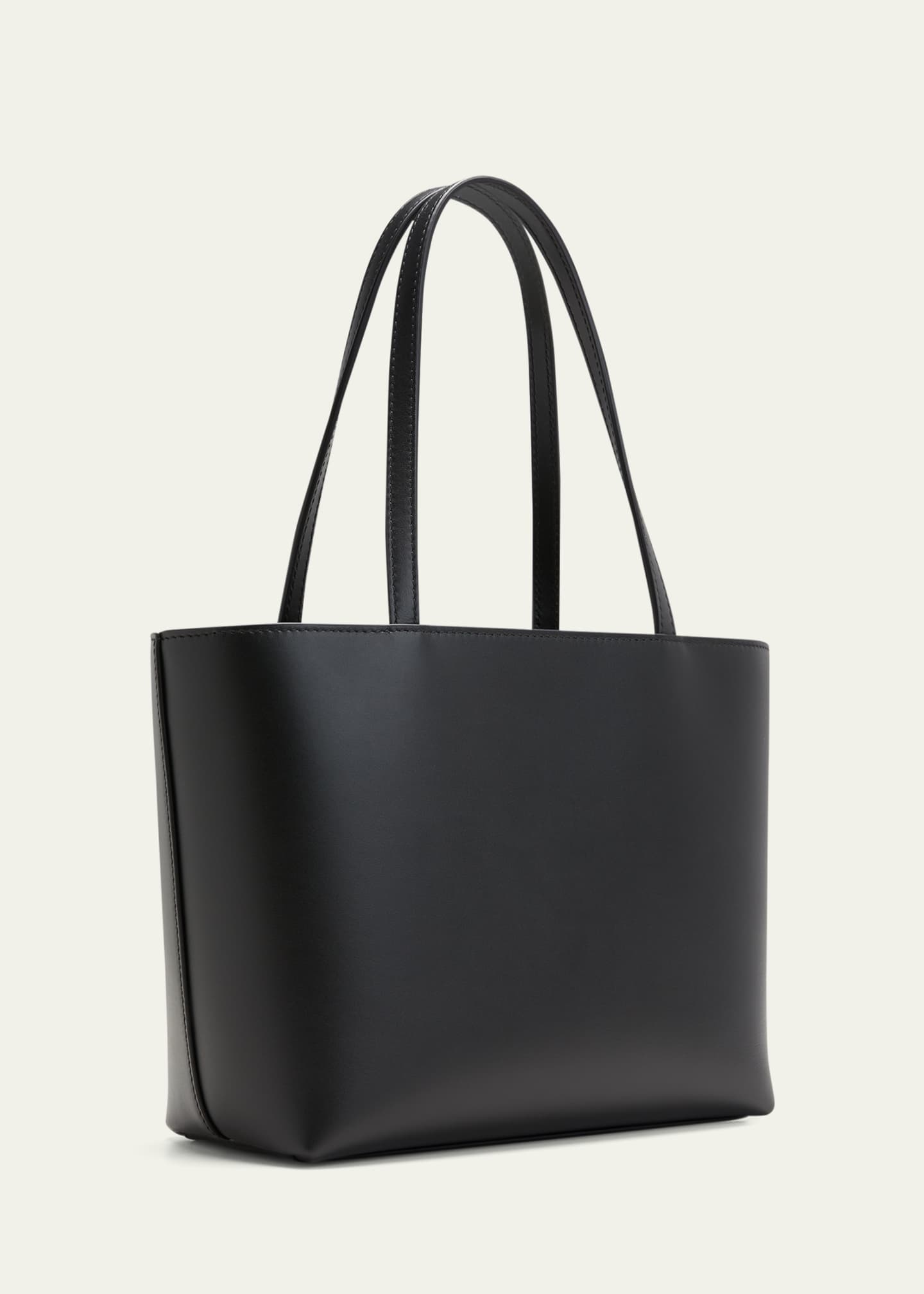 Dolce&Gabbana DG Logo Leather Tote Bag Image 3 of 5
