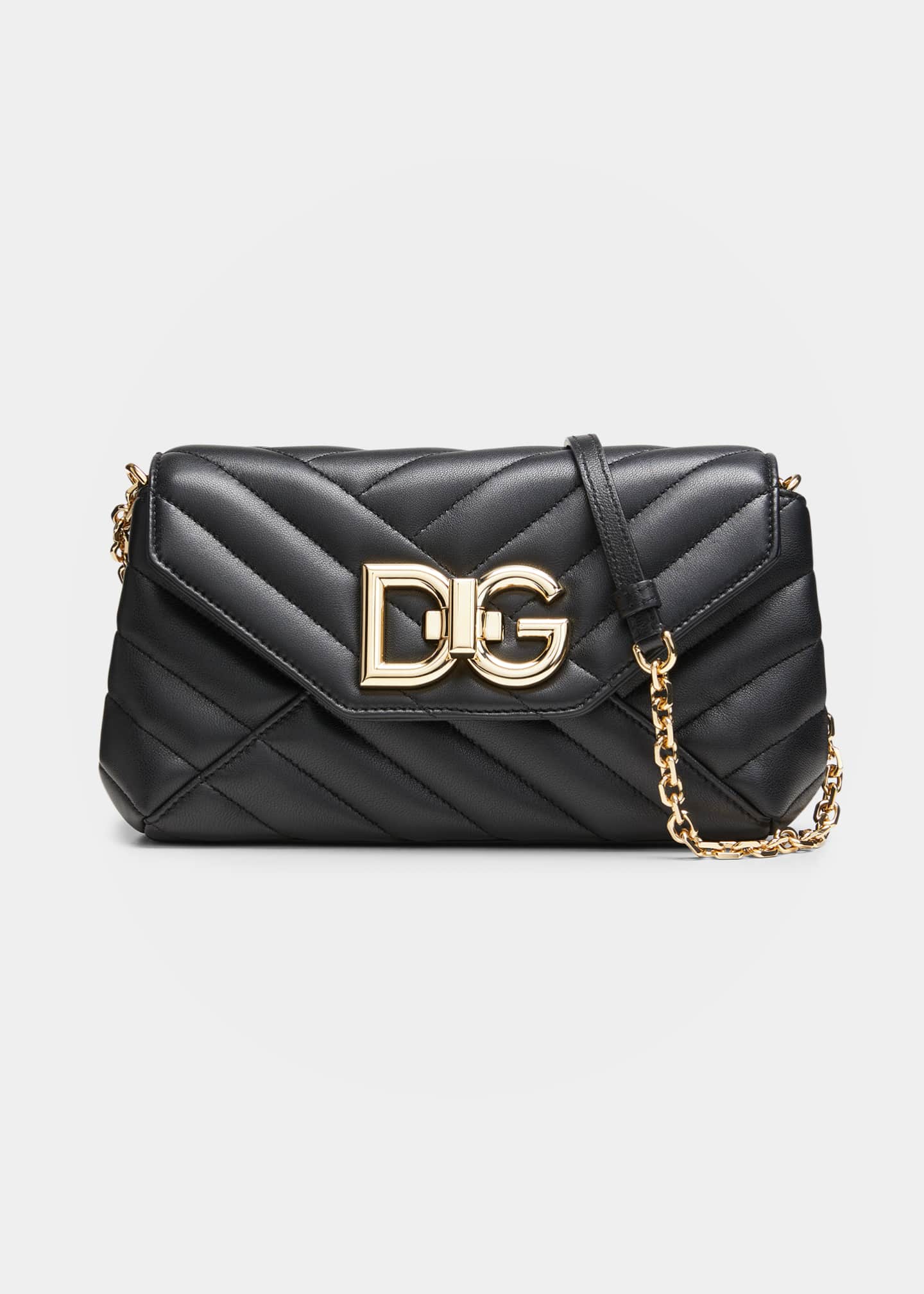 Dolce&Gabbana DG Quilted Napa Chain Crossbody Bag - Bergdorf Goodman