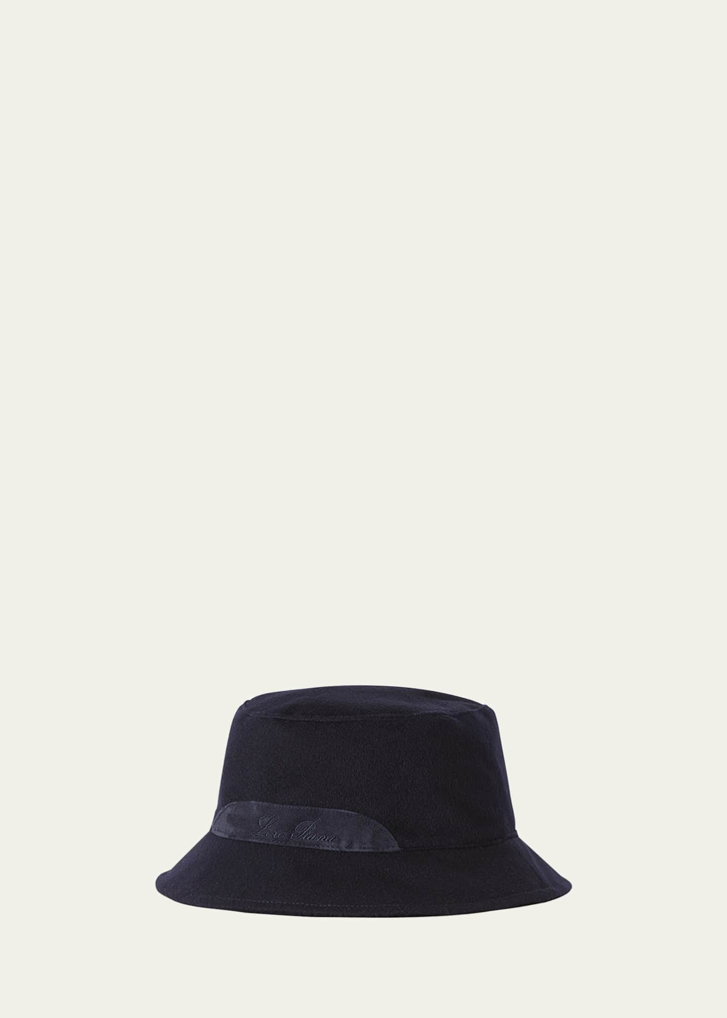 Loro Piana Men's Cashmere Bucket Hat - Bergdorf Goodman