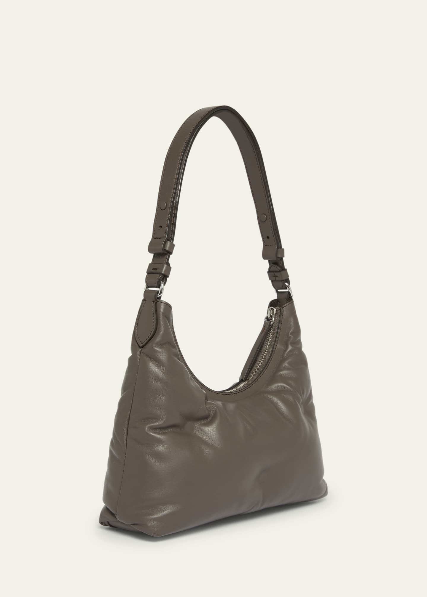 Maison Margiela Glam Slam Small Puffy Leather Shoulder Bag Image 3 of 5