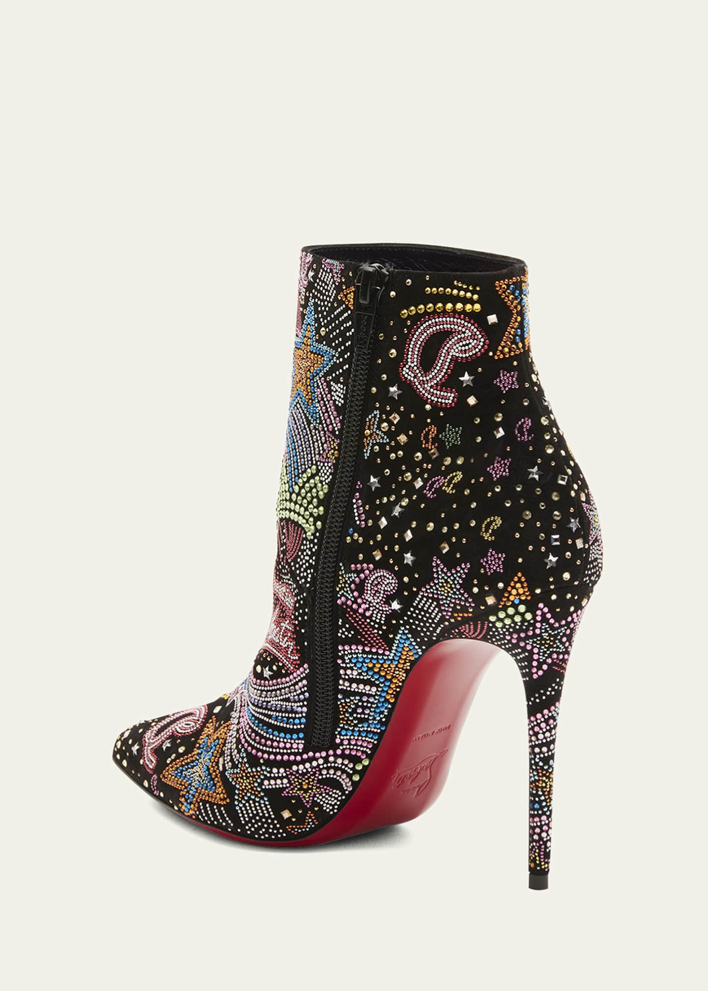 Christian Louboutin So Kate Starlight Red Sole Booties Bergdorf Goodman