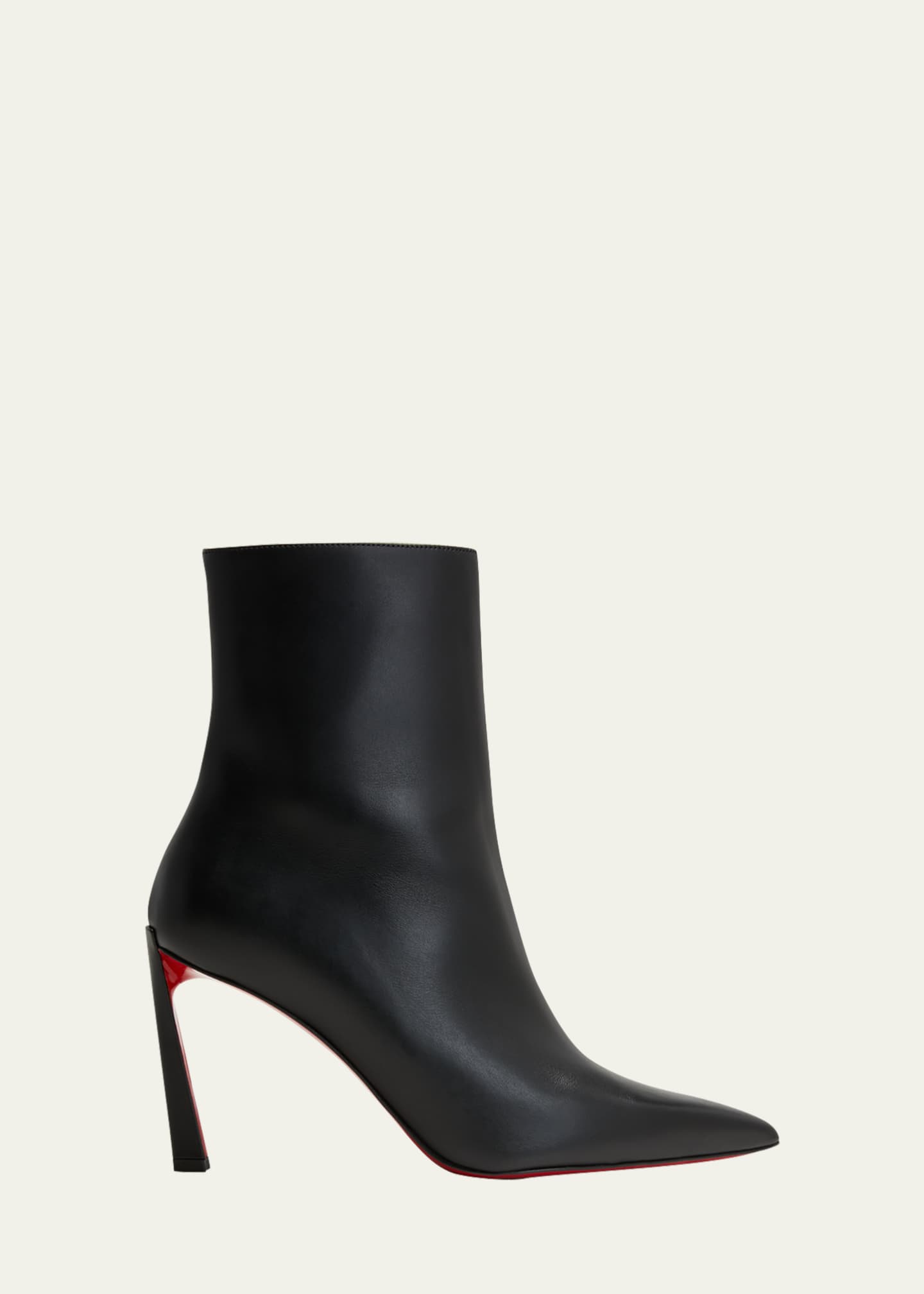 Red sole booties hotsell