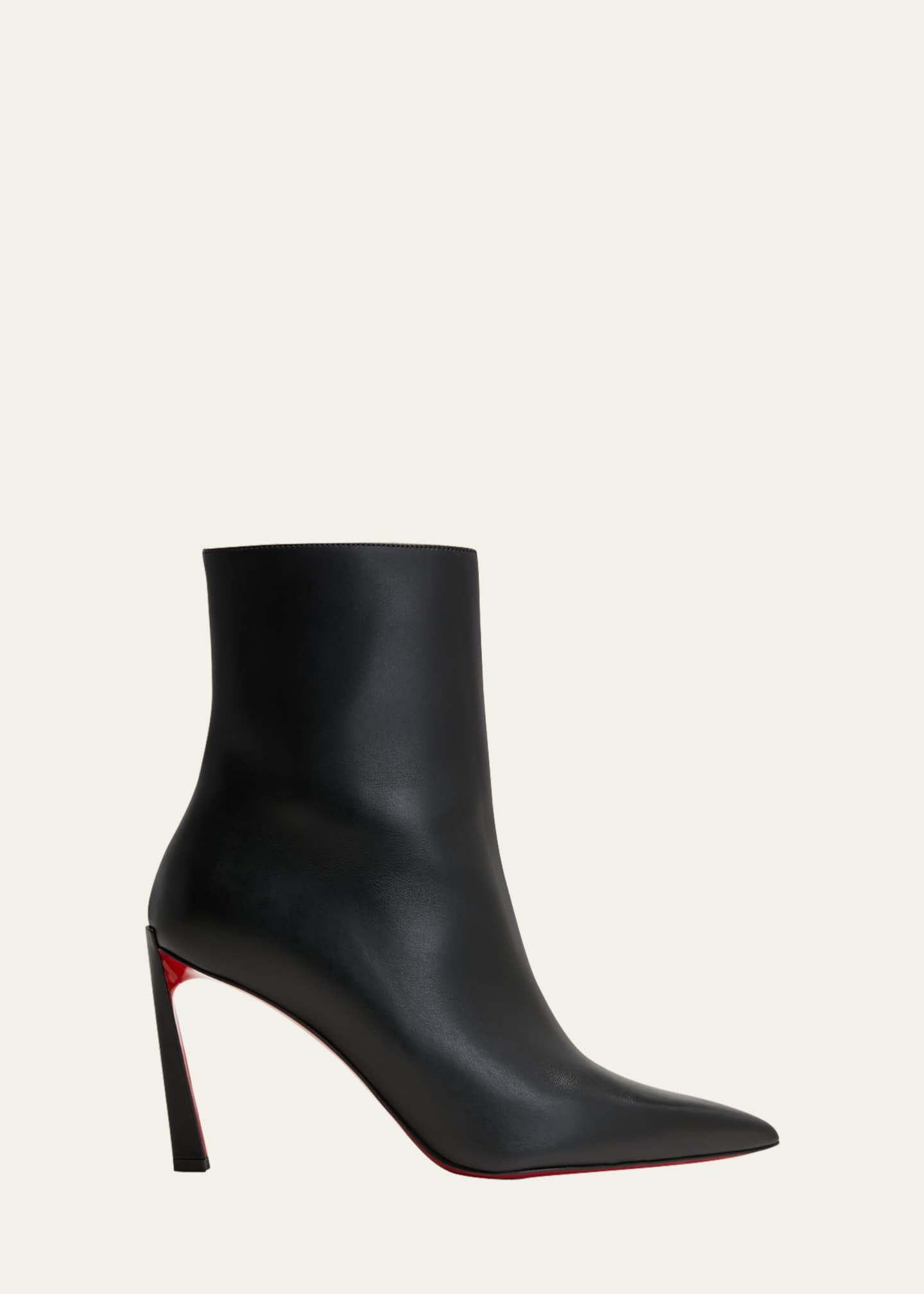 Christian Louboutin Condora Stretch Calfskin Red Sole Booties