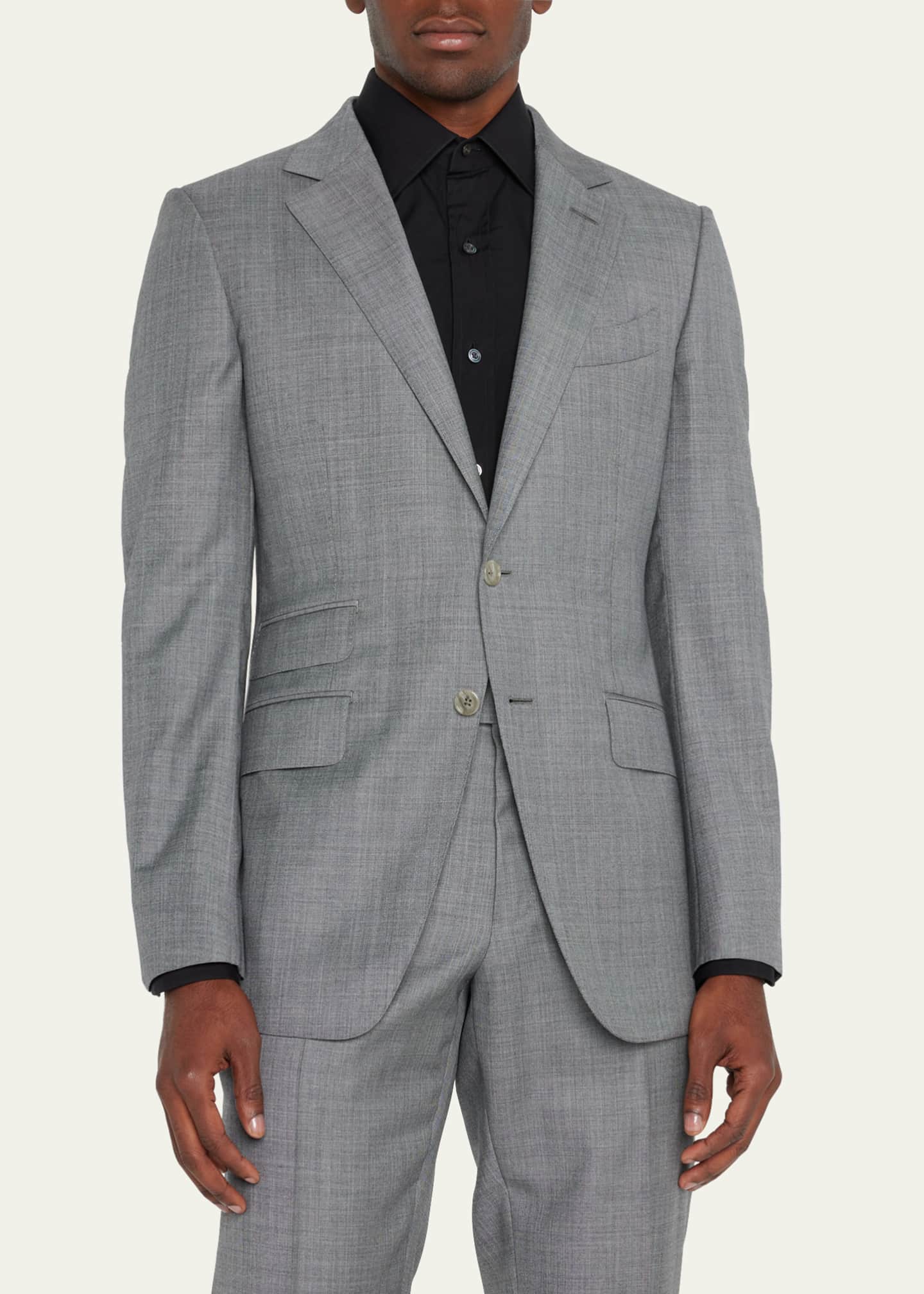 pulver Beskatning margen TOM FORD Men's O'Connor Sharkskin Suit - Bergdorf Goodman