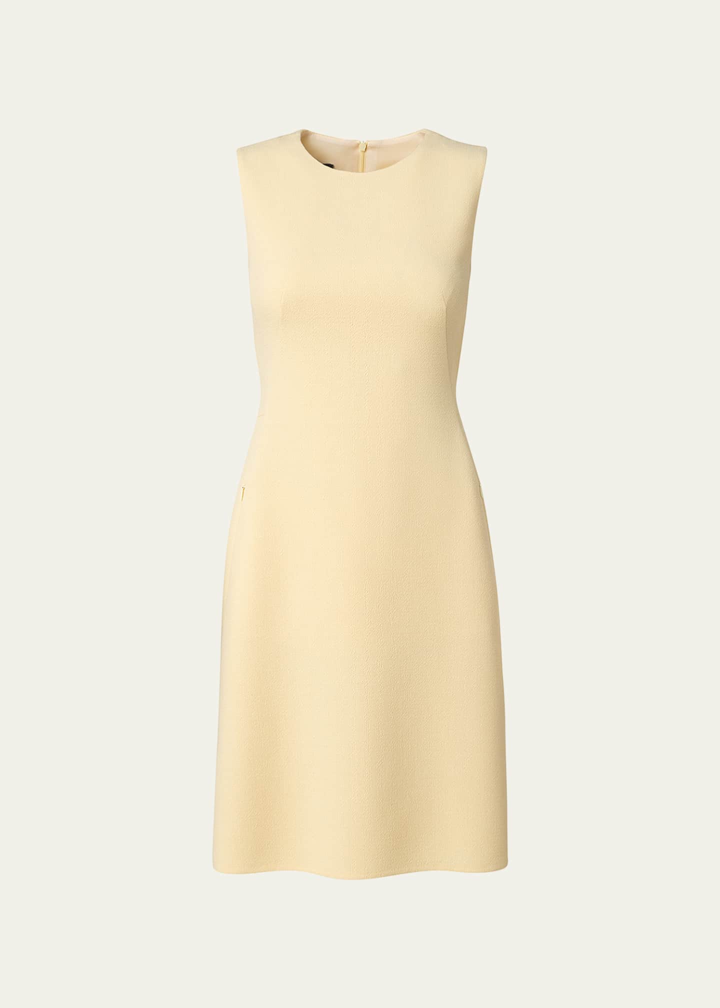 Akris Double-Face Wool Sheath Dress Image 1 of 5