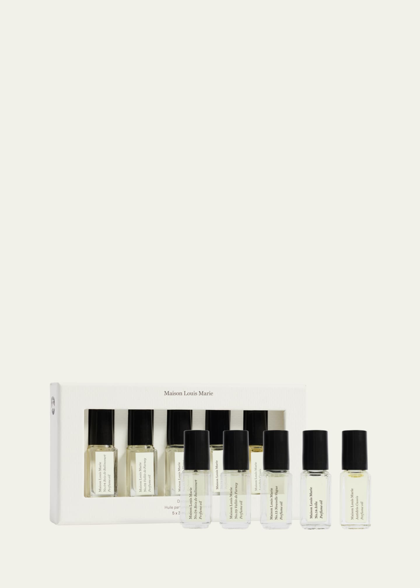 Maison Louis Marie Perfume Oil Discovery Set, 5 x 3 mL Image 3 of 3
