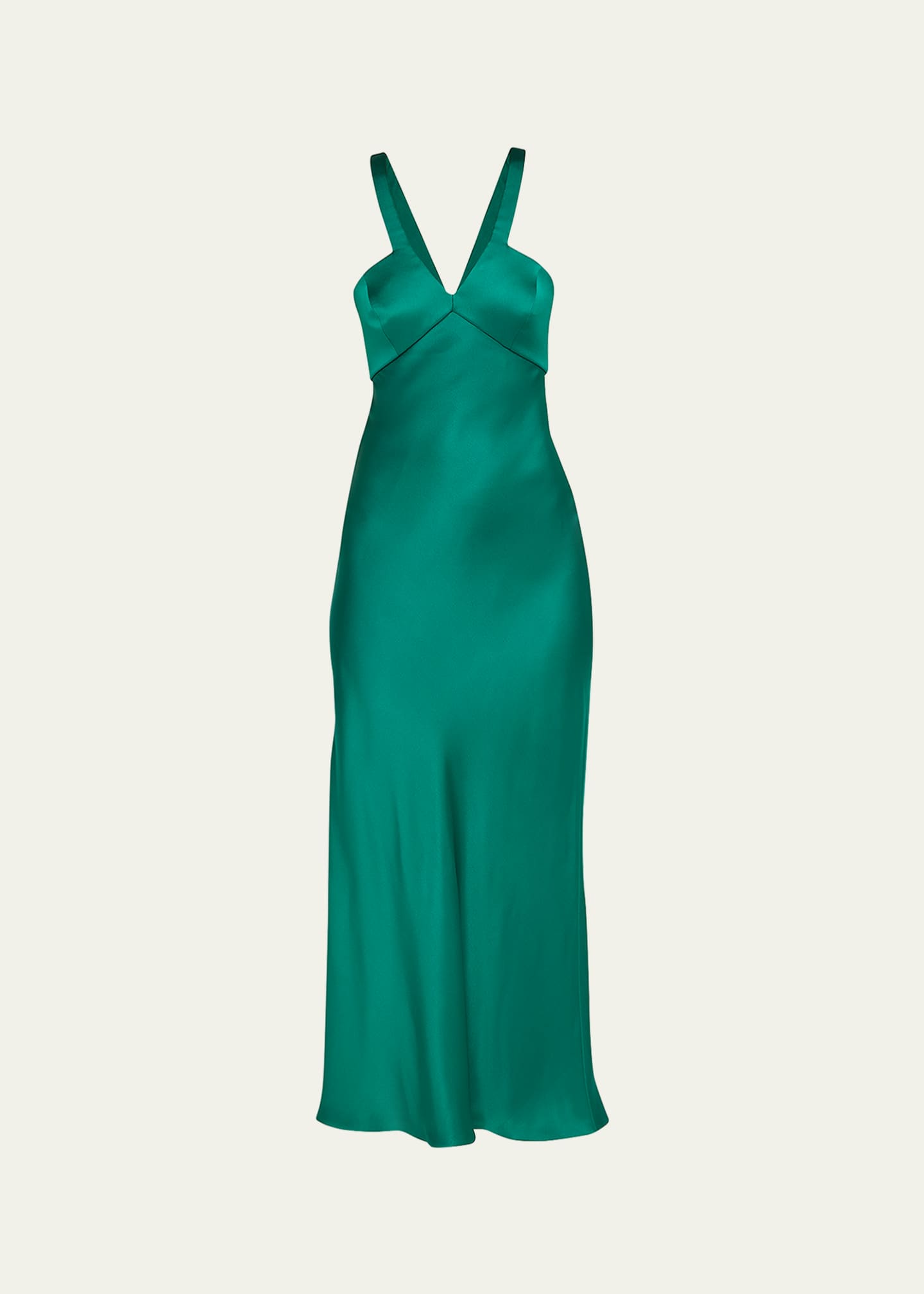 Giorgio Armani Silk V-Neck Dress - Bergdorf Goodman Giorgio Armani Silk V-Neck Dress - Bergdorf Goodman