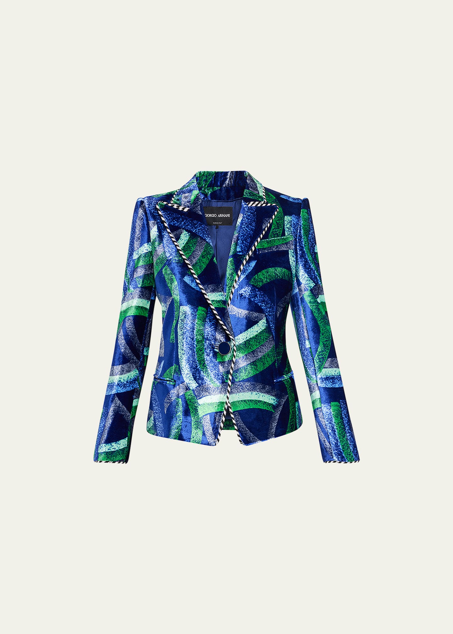 Armani sales velvet jacket