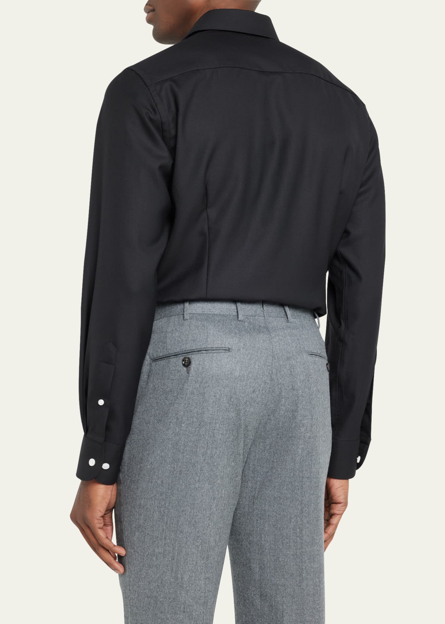 H and m sales black dress shirt