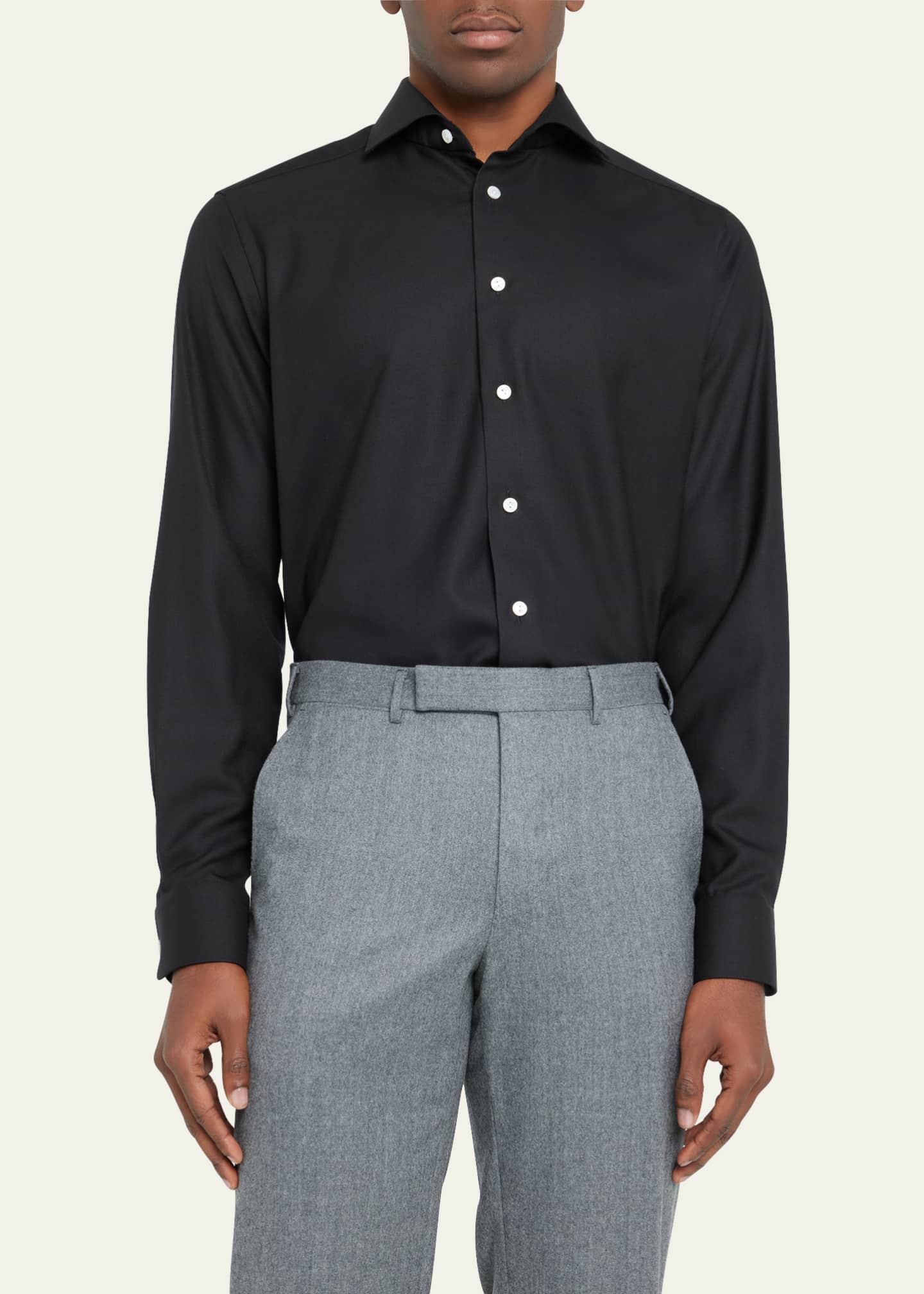 H and m store black dress shirt