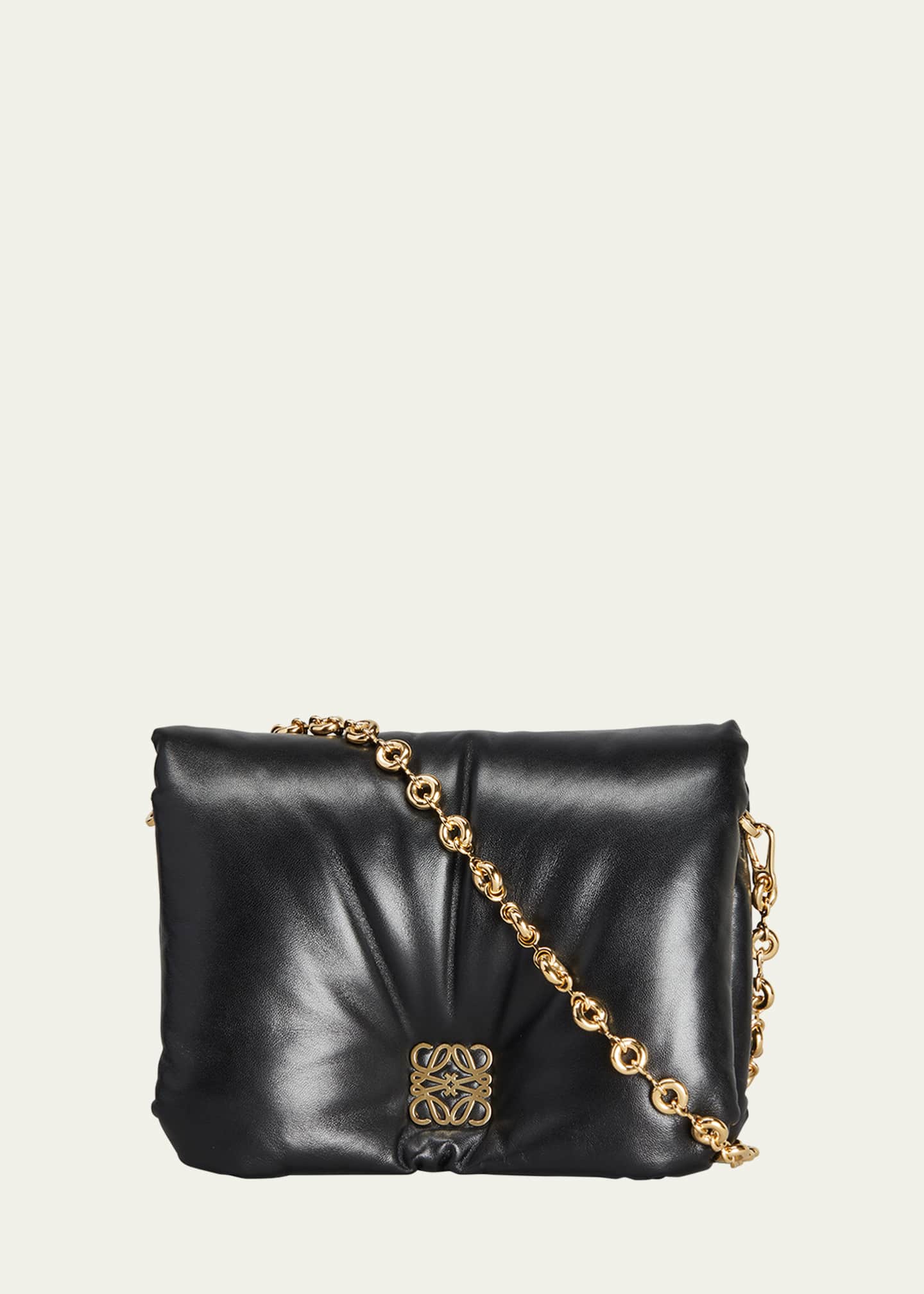 Loewe Goya Puffer Bag Black
