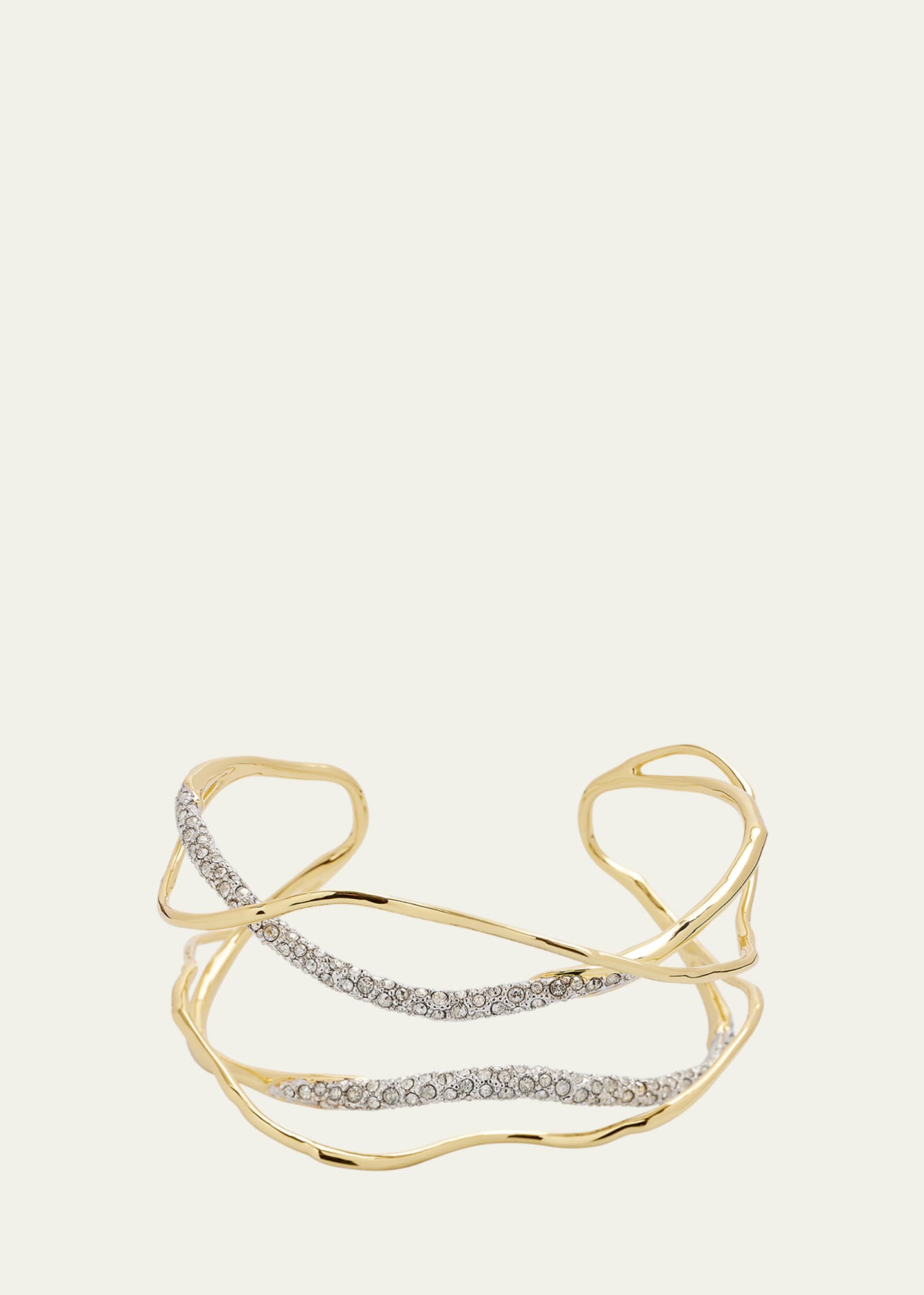 Alexis Bittar Solanales Crystal Cuff Bracelet Bergdorf Goodman