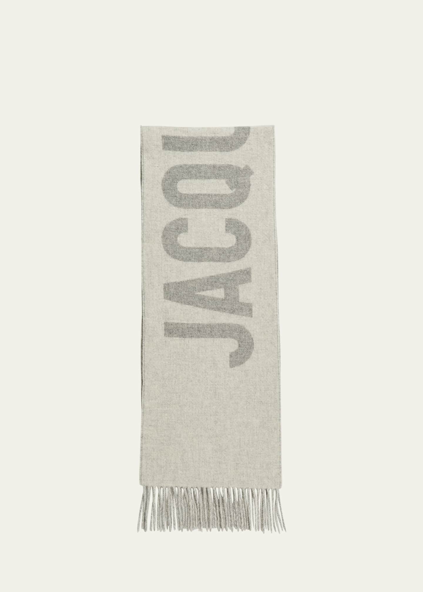 Jacquemus L Echarpe Two-Tone Scarf Image 1 of 2