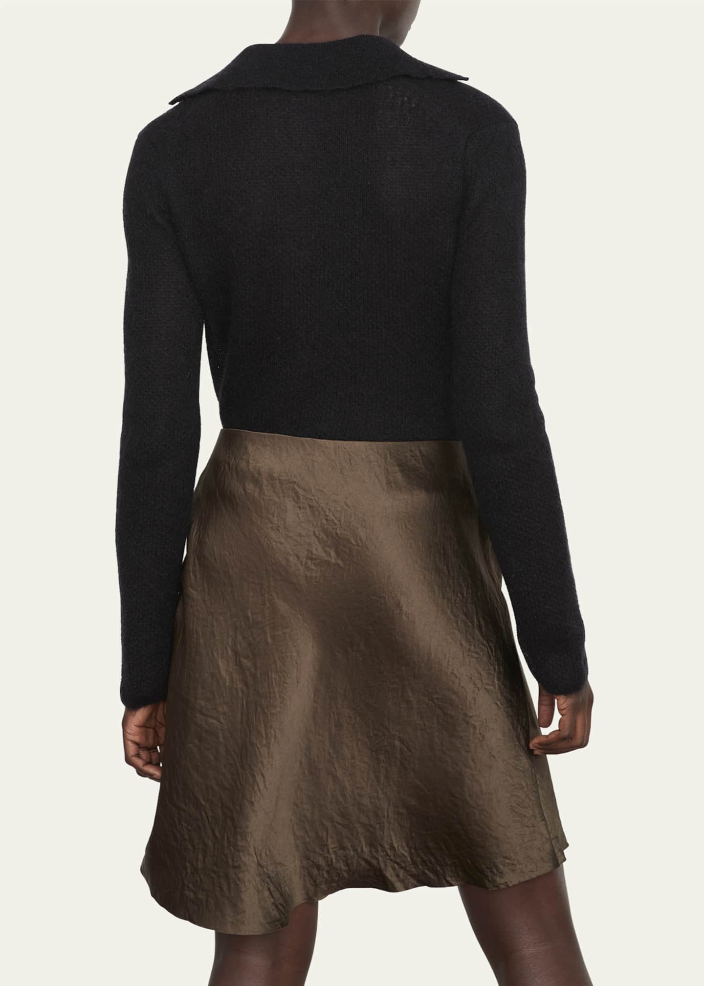 Satin skirt vince clearance
