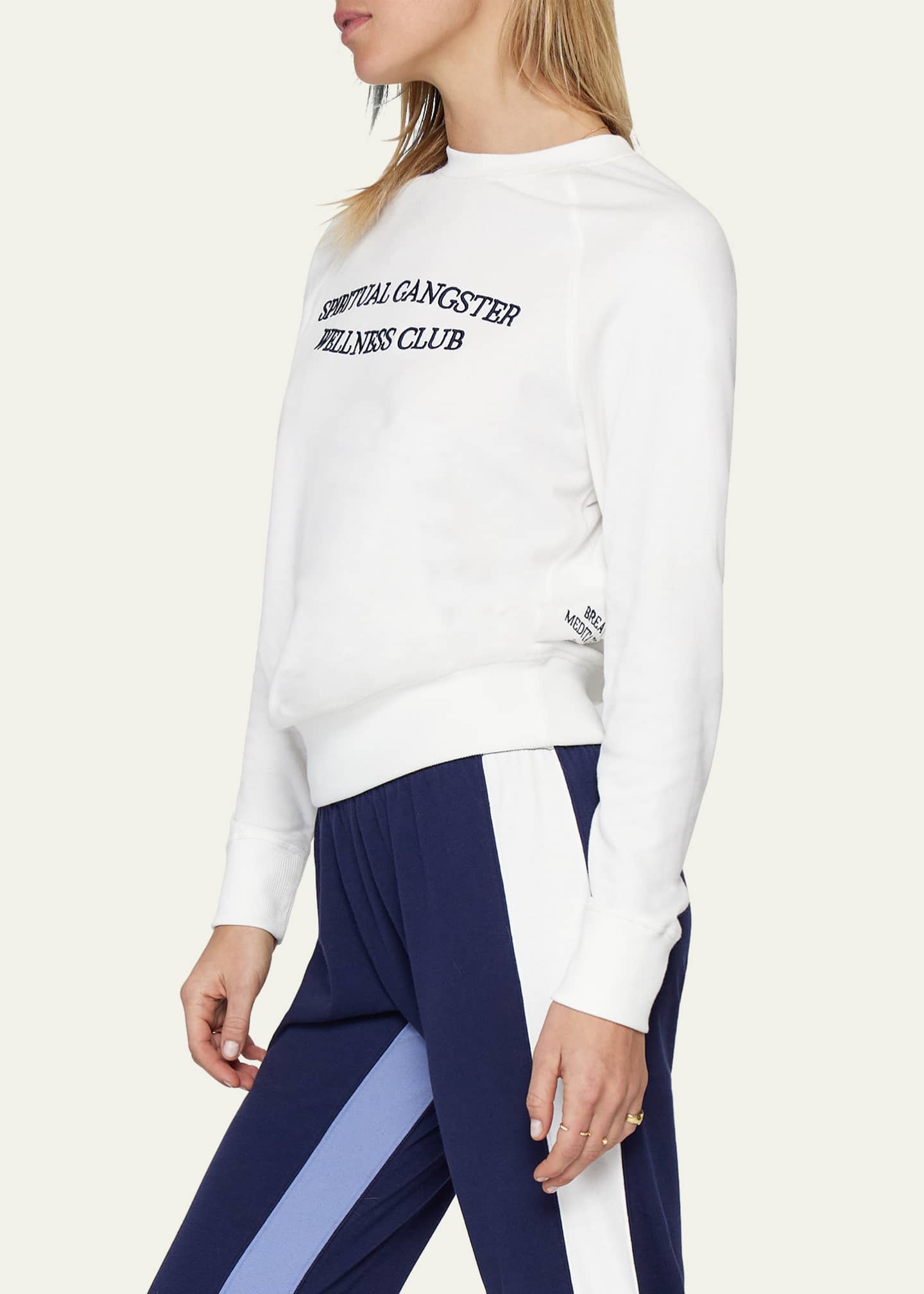 Spiritual gangster old school pullover Clearance