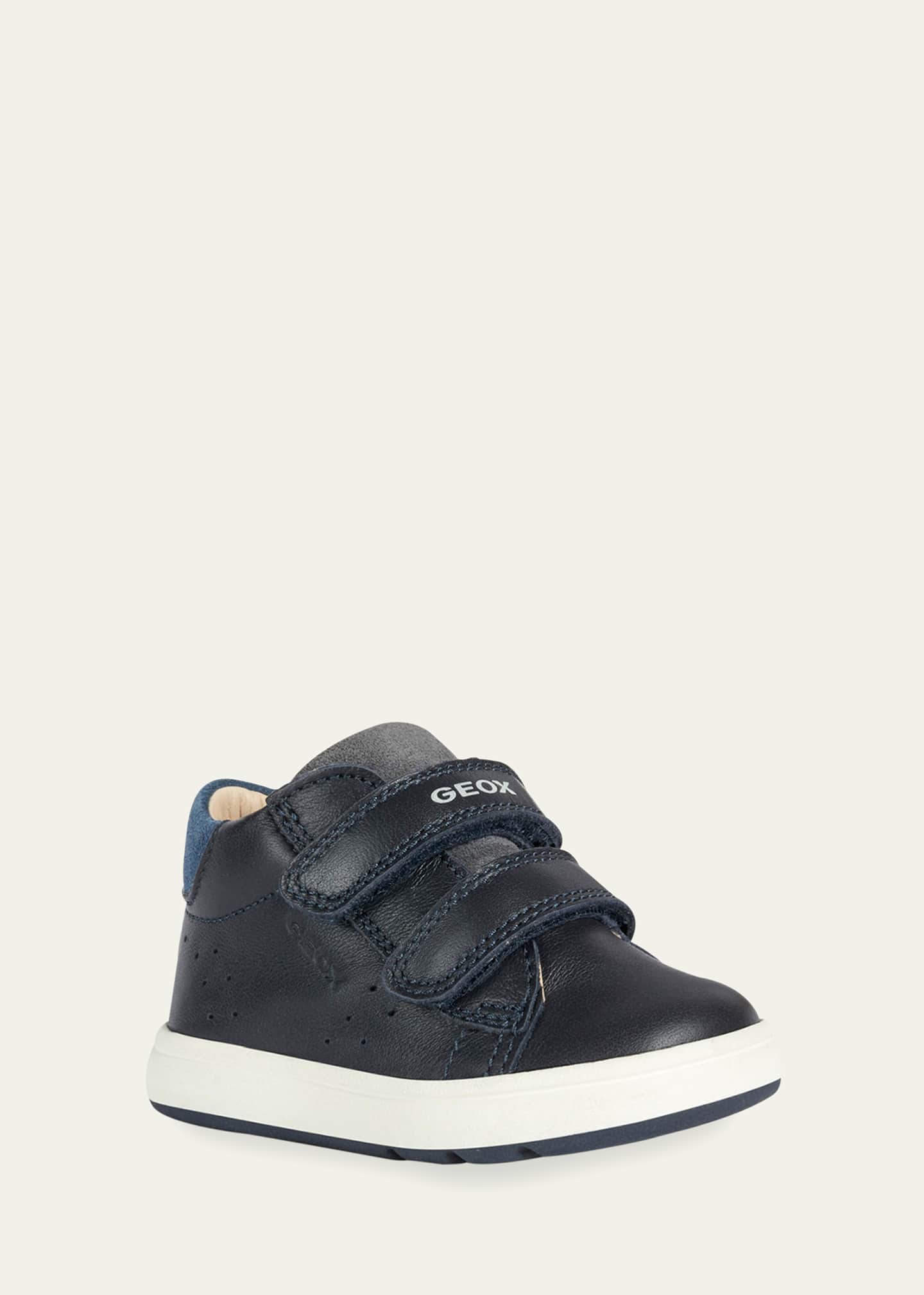 Geox Boy's Biglia Perforated Leather Sneakers, Baby/Toddlers Bergdorf