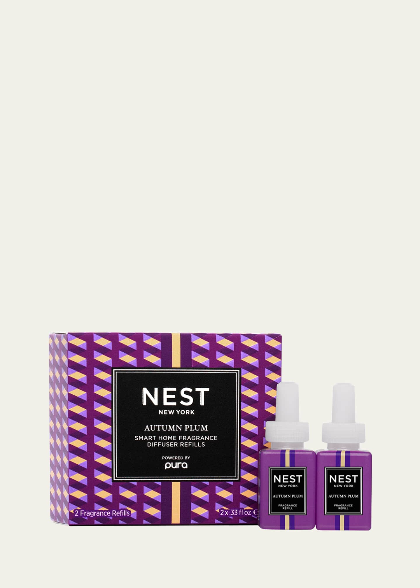 NEST New York x Pura Autumn Plum Refill Duo for Smart Home Fragrance