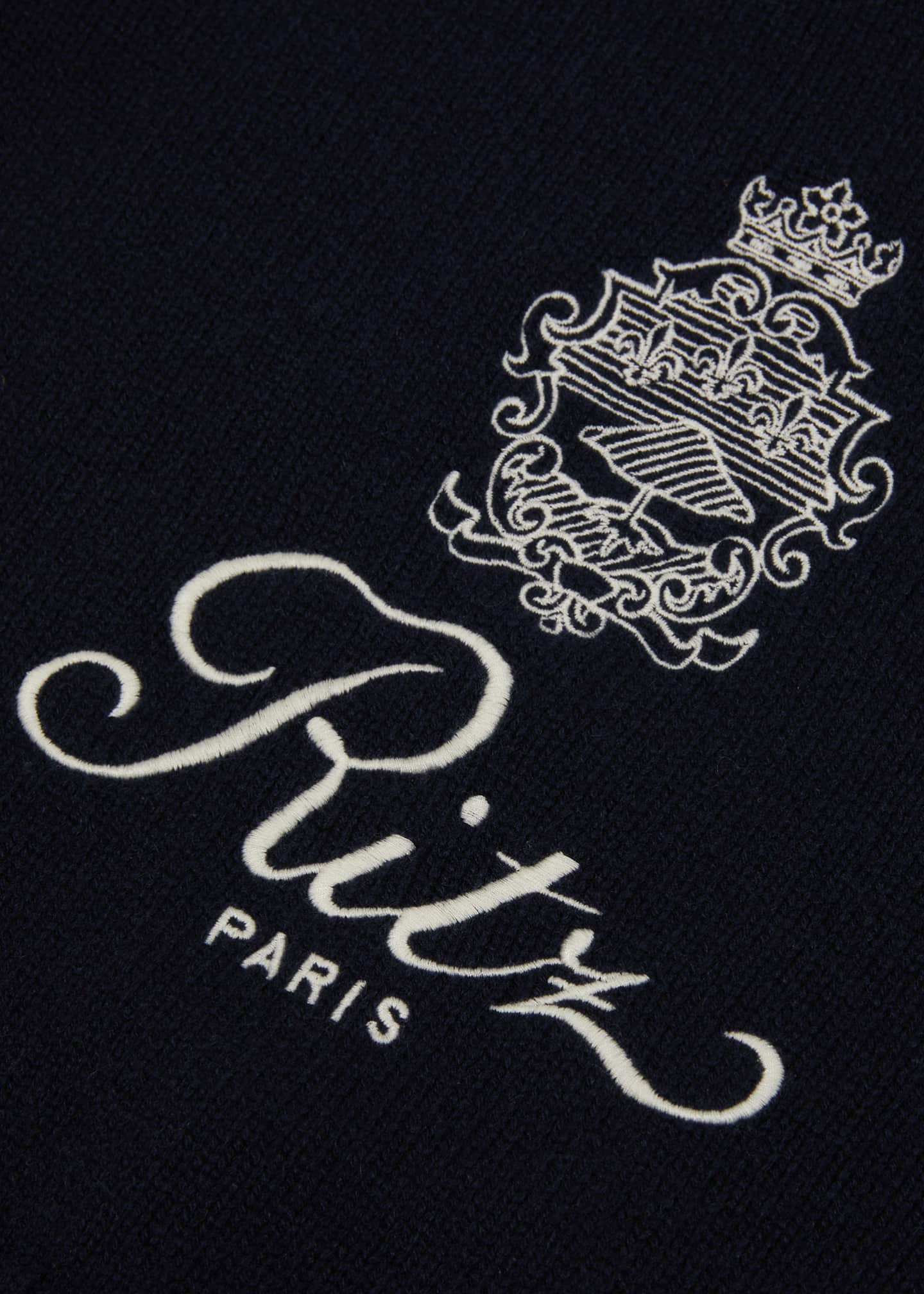FRAME x Ritz Paris FRAME x Ritz Paris Kid's Cashmere Sweater, Size 6-12 Image 3 of 3