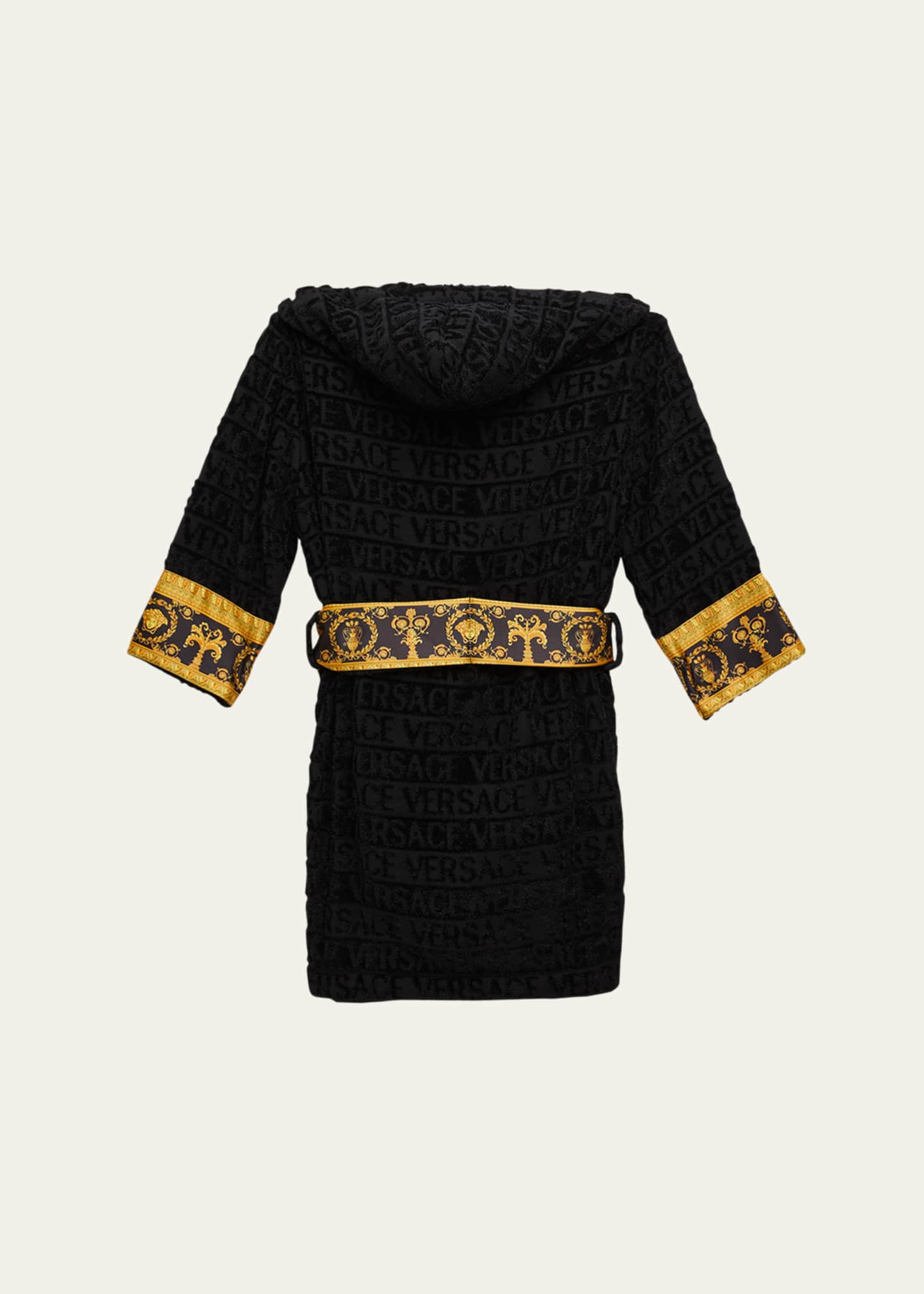 Versace Kid's Bath Robe, Size 2-12