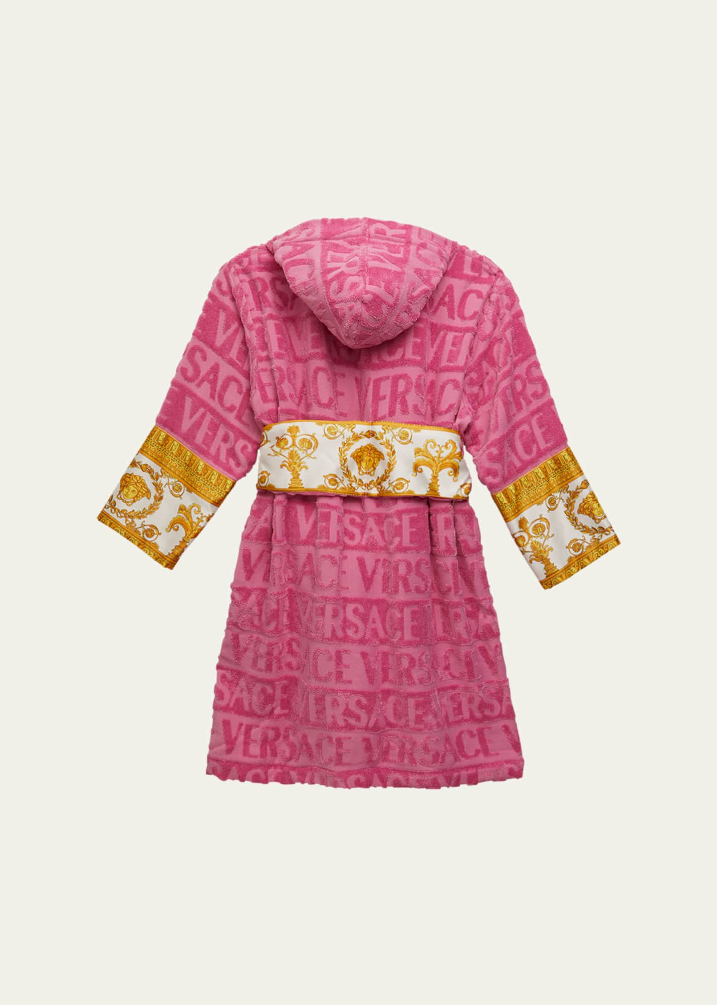 Versace Pink Robe  Pink robe, Versace pink, Pink