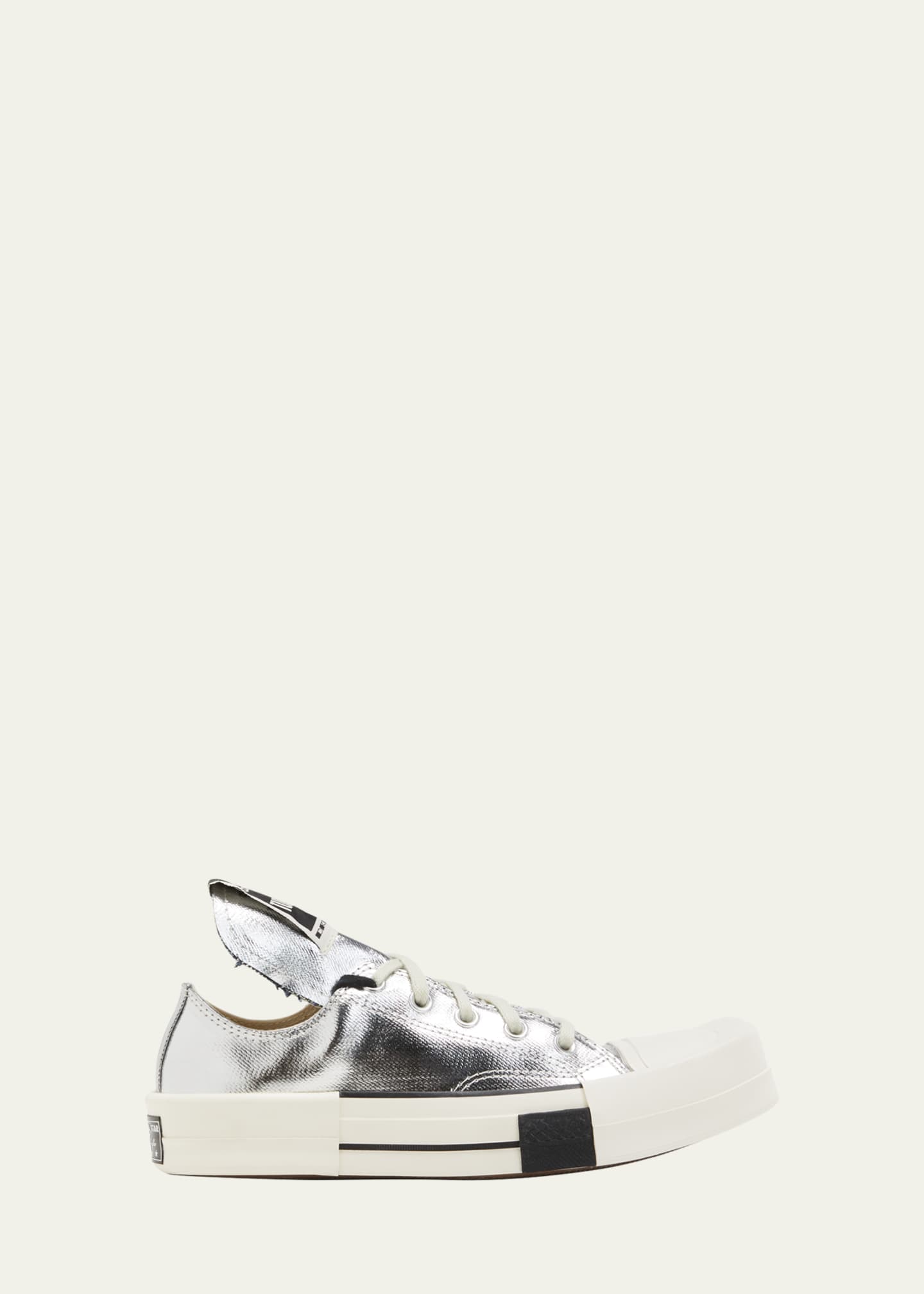 CONVERSE X DRKSHDW x DRKSHDW Chuck Taylor Metallic LowTop Sneakers