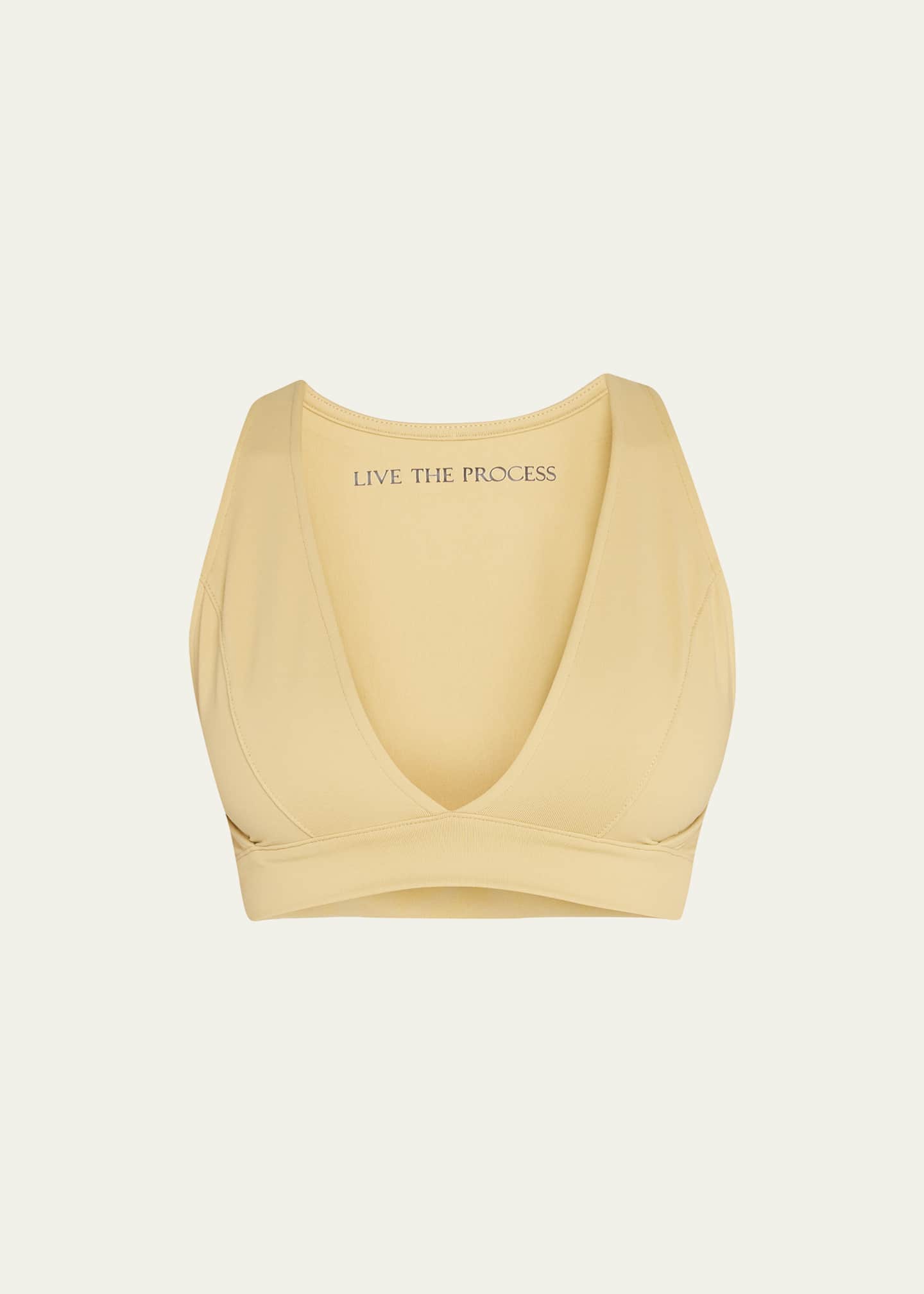 Live the Process Naia VNeck Sports Bra Bergdorf Goodman