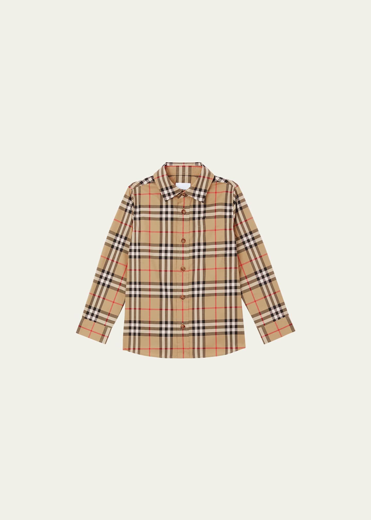Burberry checkered shirt on sale