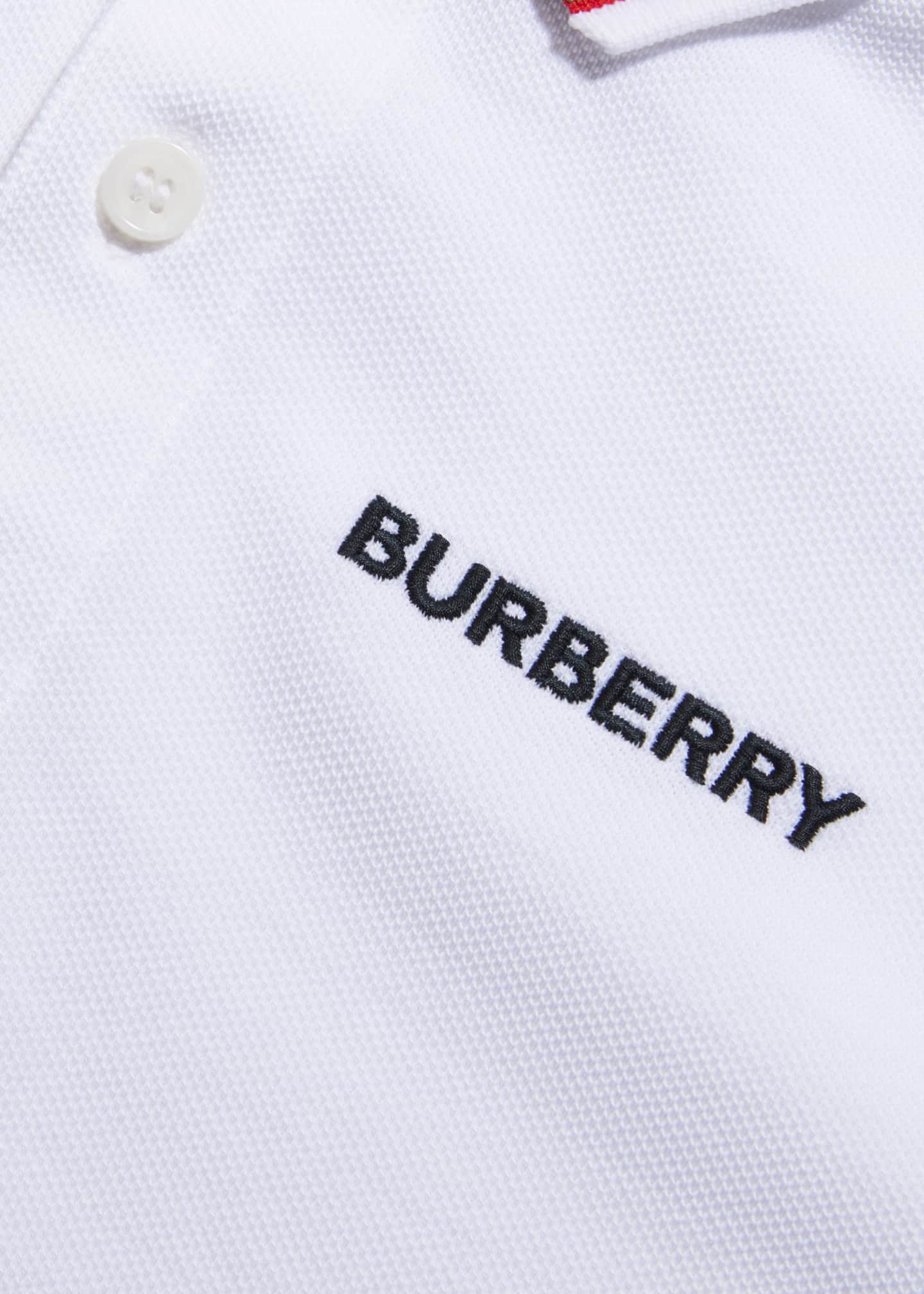Burberry Boy's Christo Icon Stripe Long Sleeve Polo Shirt, Size 3-14 -  Bergdorf Goodman