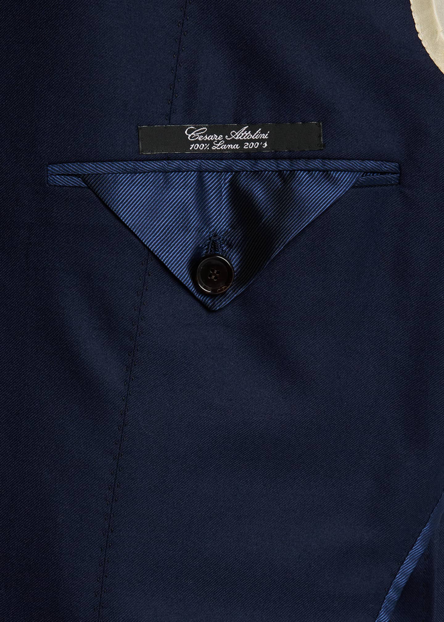 Cesare Attolini Men's Deconstructed Wool Two-Button Blazer