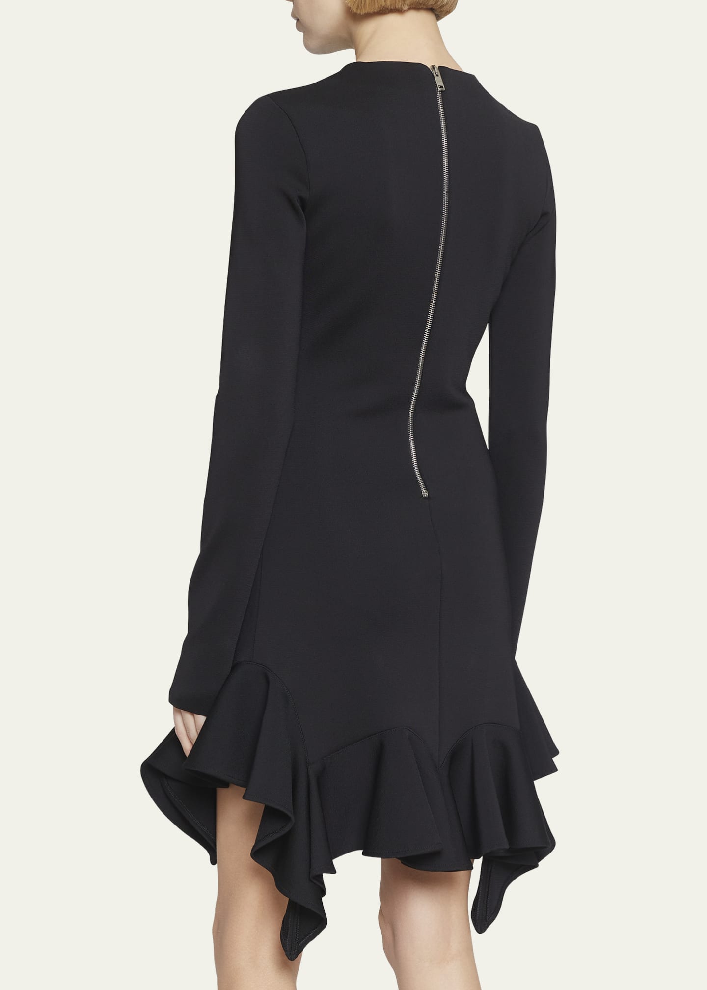 Givenchy Punto Milano Ruffle Mini Dress Bergdorf Goodman