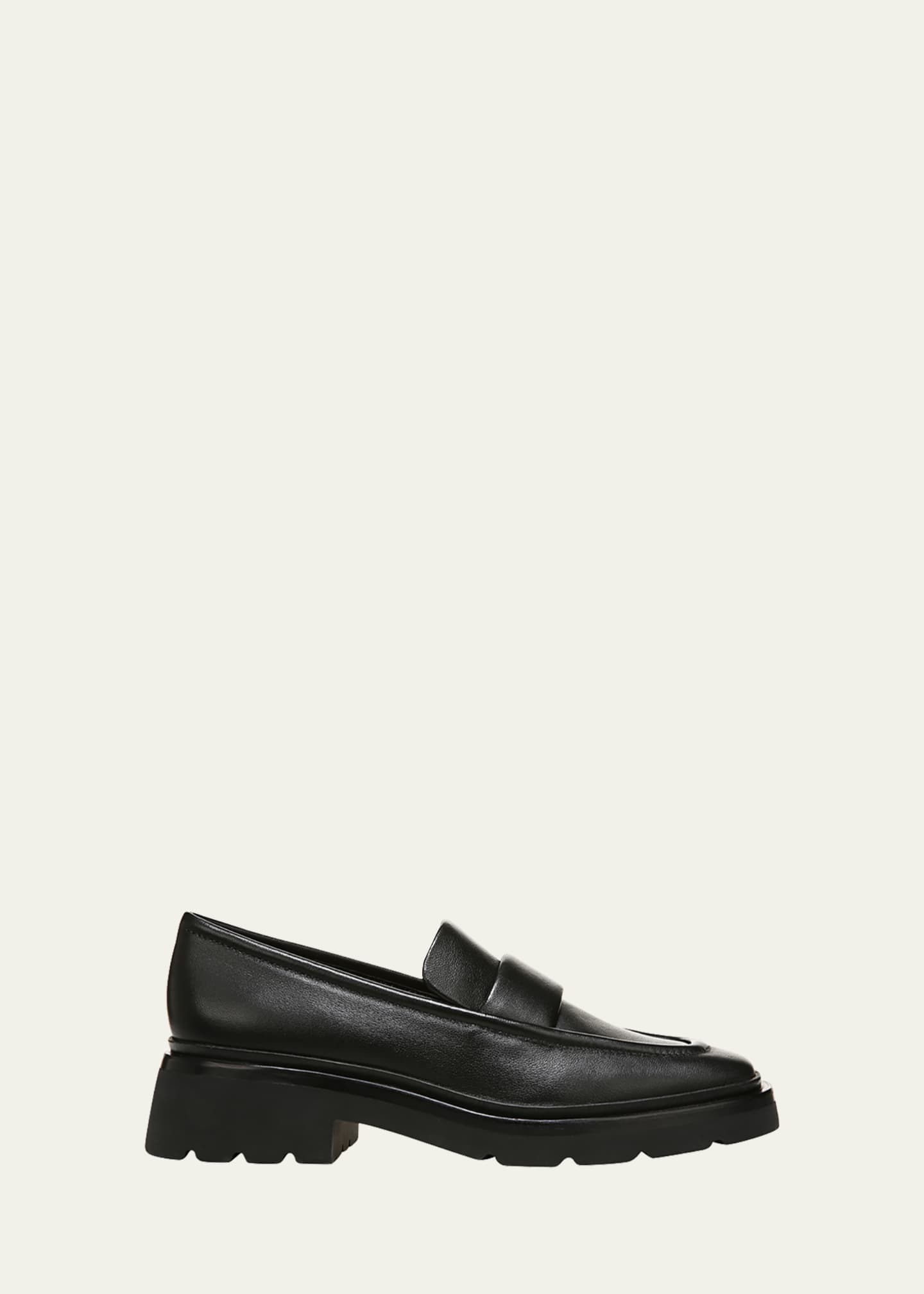 vince paz leather loafers
