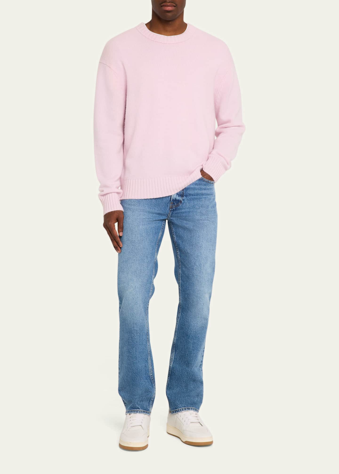 FRAME Men's Cashmere Knit Sweater Image 2 of 5