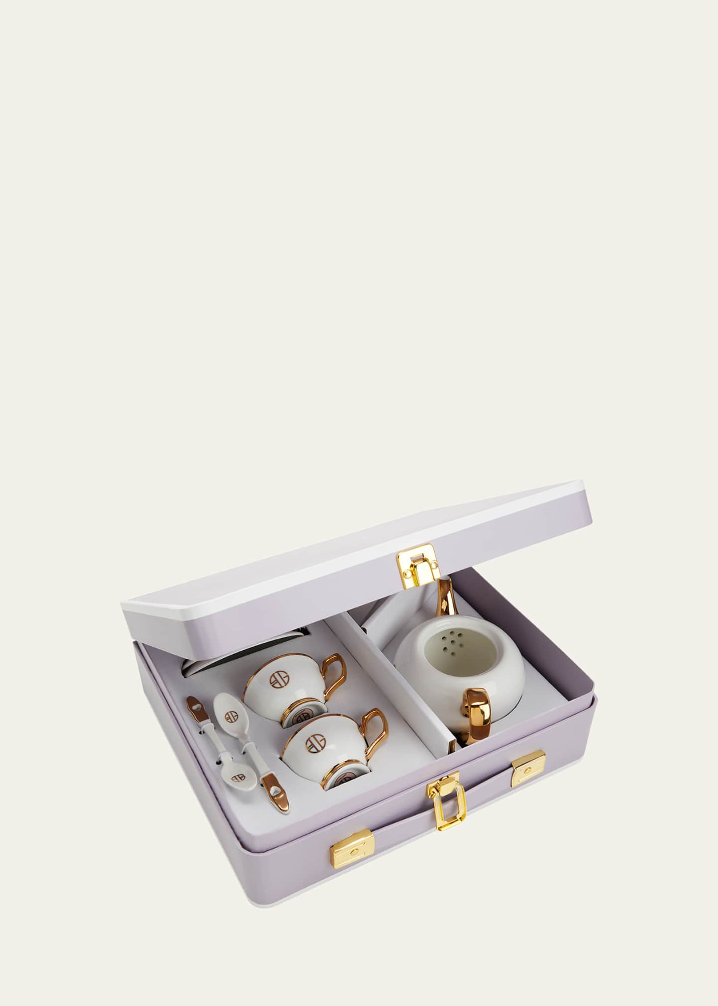 Cristina Re Gold-Trimmed 7-Piece Tea Set Image 2 of 3