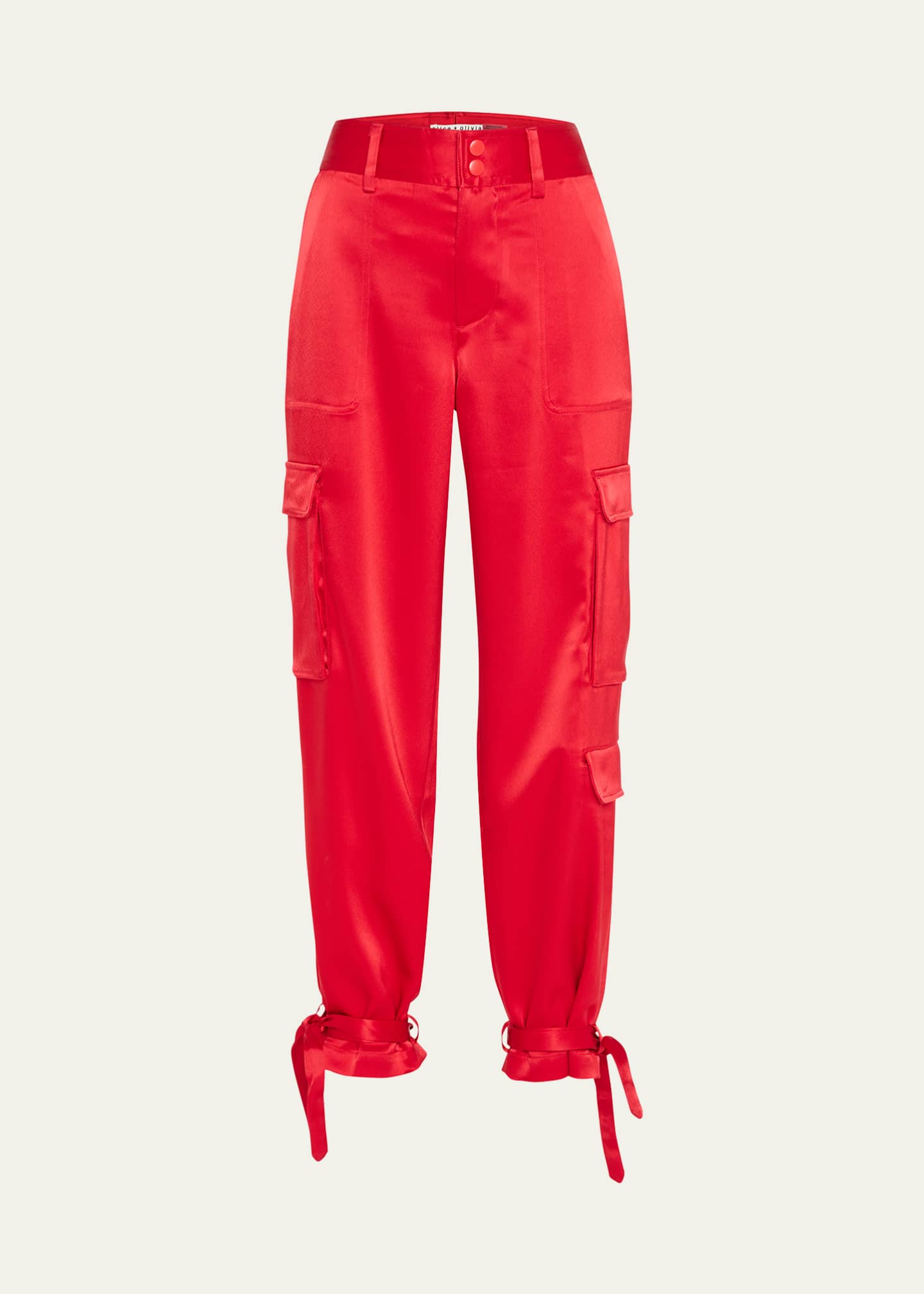 alice and olivia cargo jeans