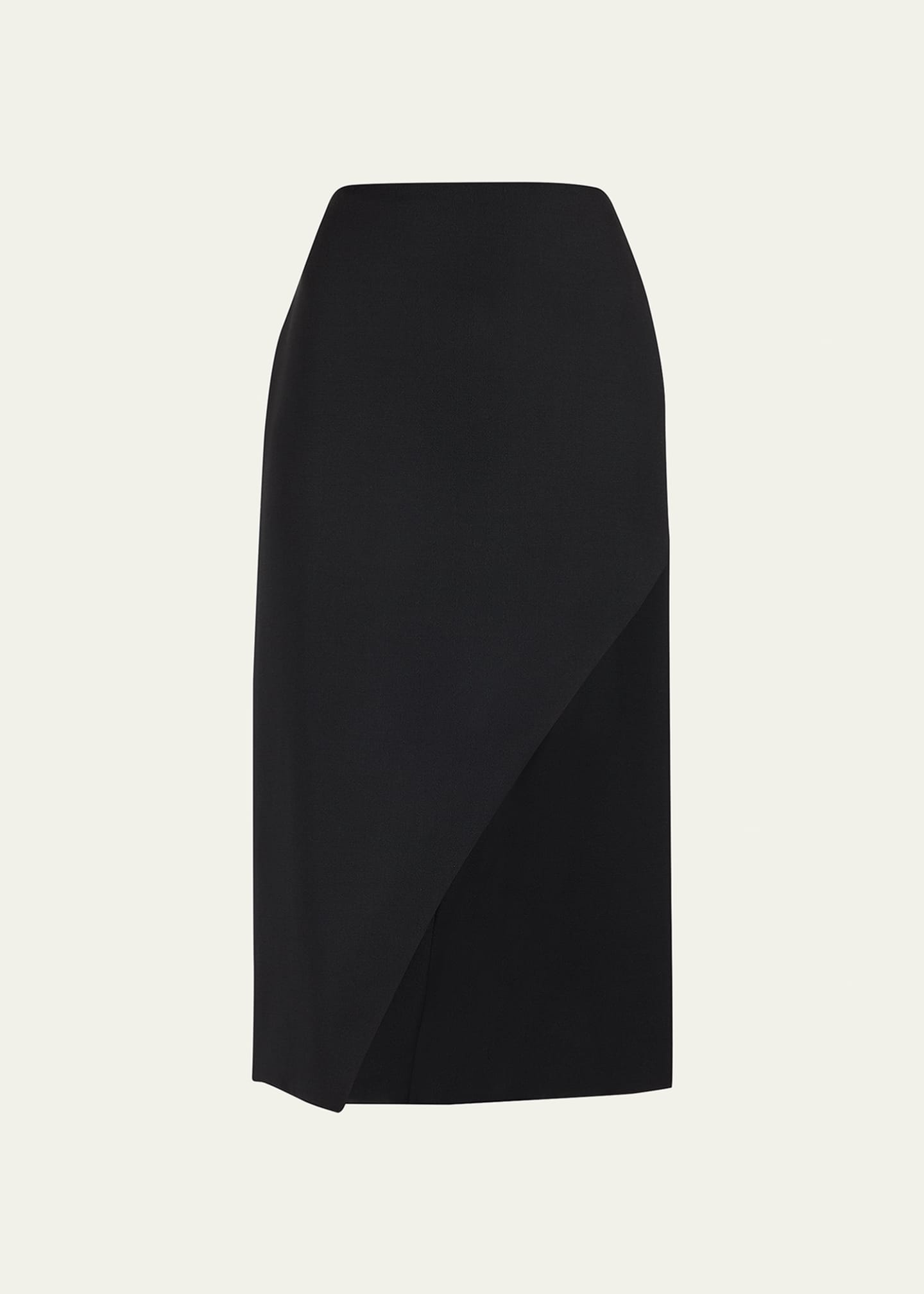 Alexander McQueen Wool Front-Slit Pencil Skirt - Bergdorf Goodman