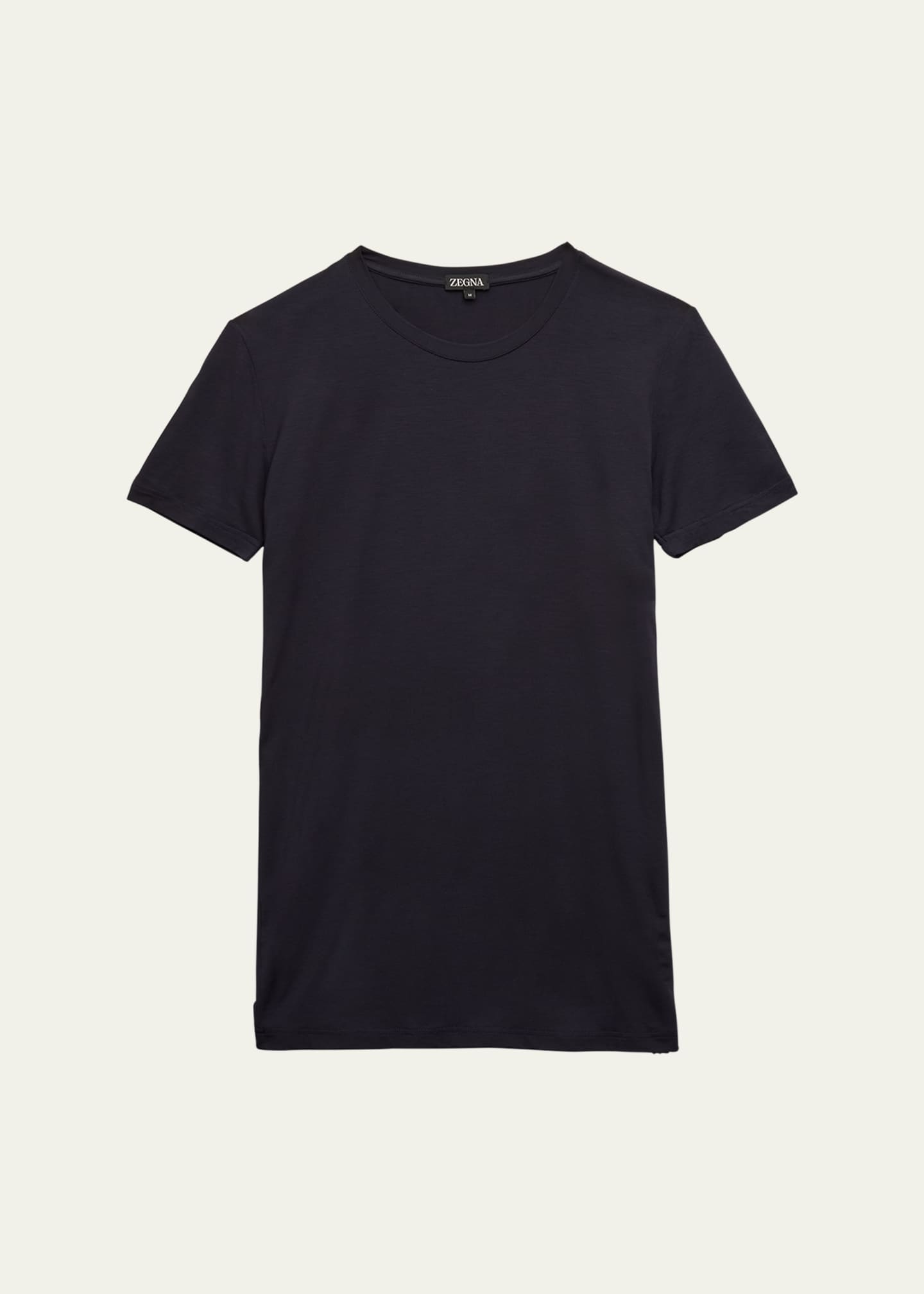 ZEGNA Men's Slim Fit Micromodal Crewneck T-Shirt