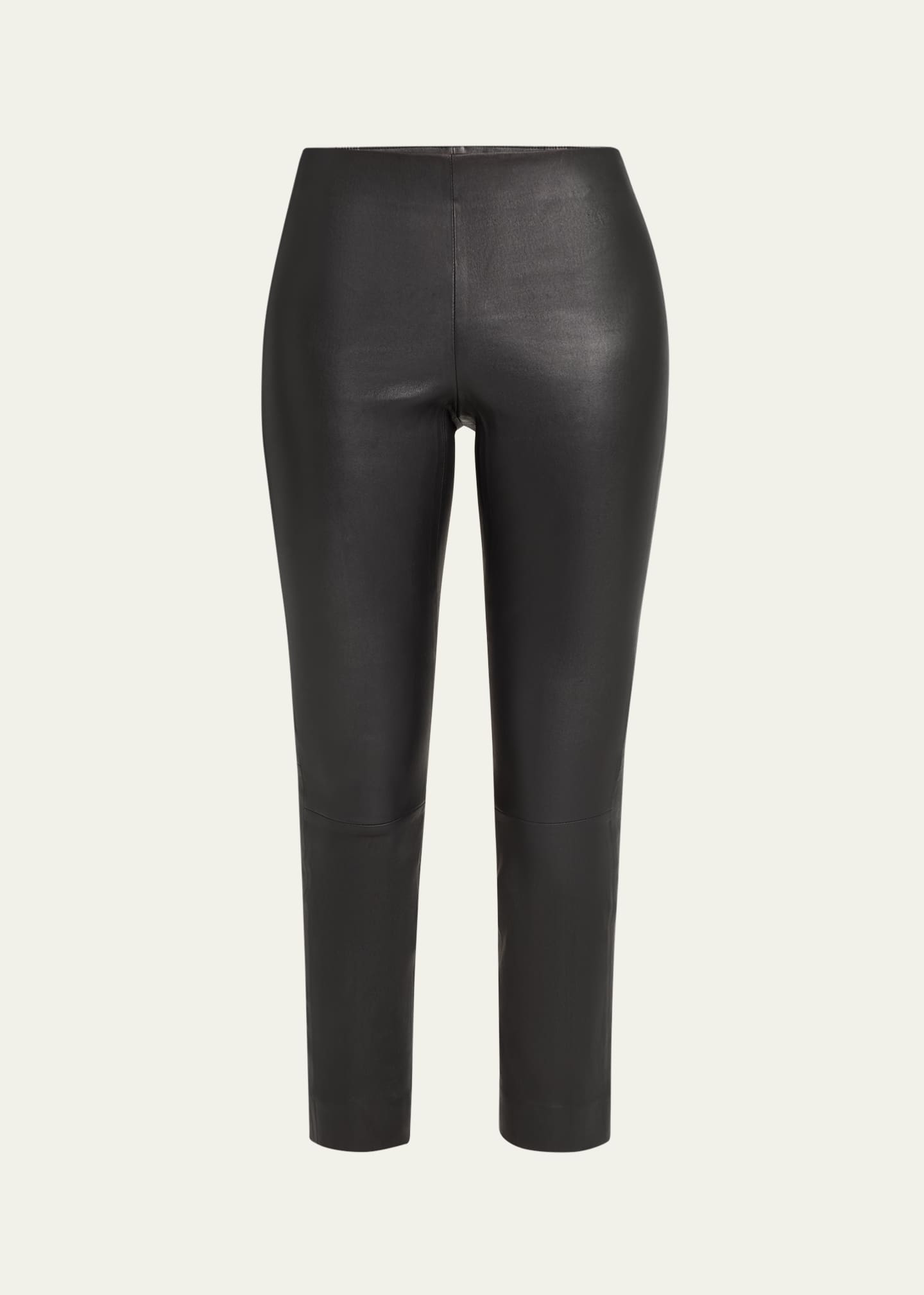 Vince cropped leather leggings top