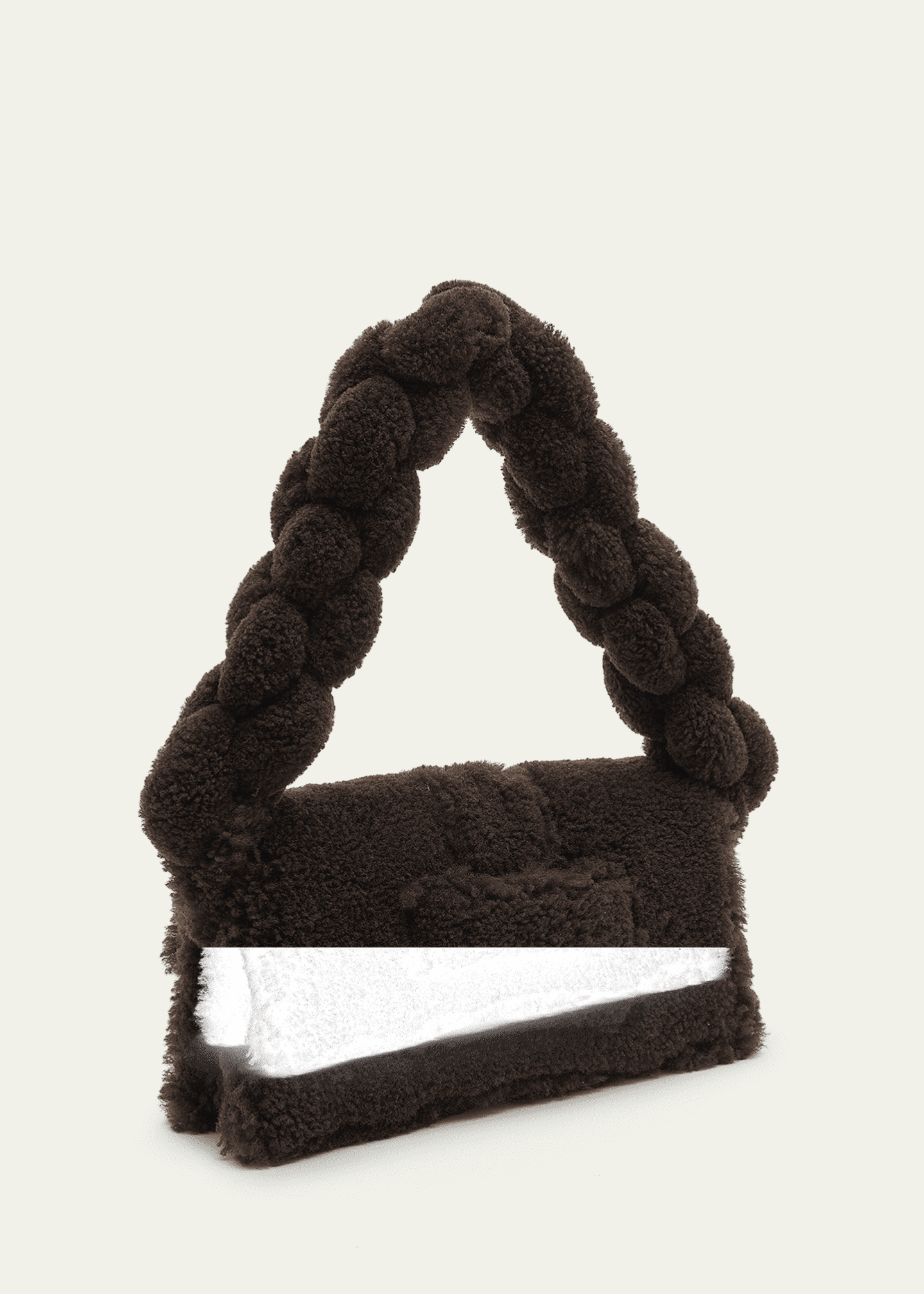 Jacquemus Le Bambidou Lamb Shearling Shoulder Bag - Bergdorf Goodman