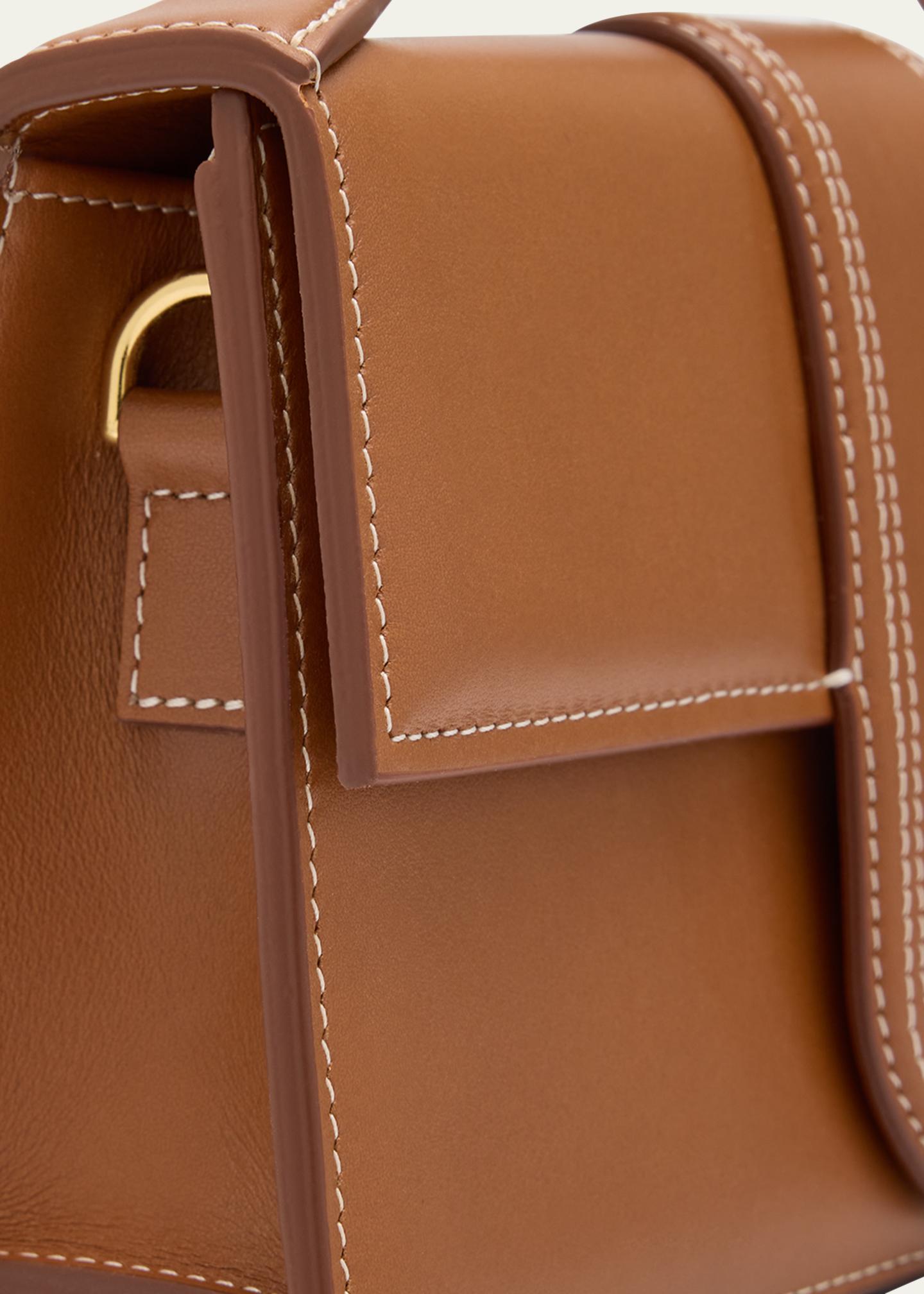 JACQUEMUS レザーショルダーバッグ/ウォレット Jacquemus Le Grand Bambino Leather Crossbody Bag - Bergdorf Goodman