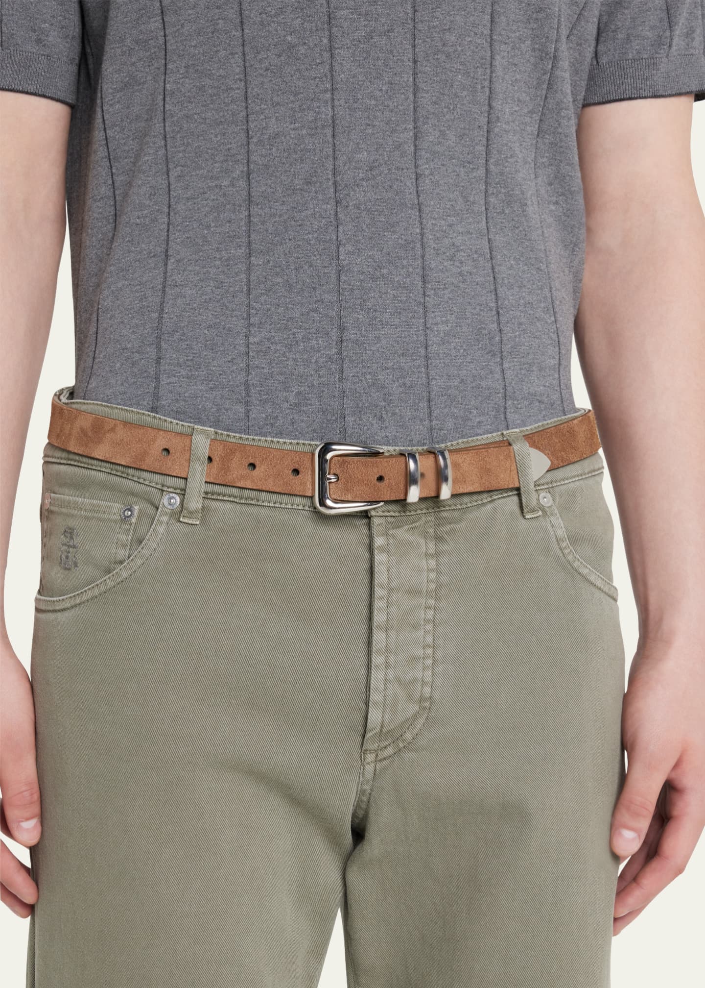 Brunello Cucinelli Men s Leather Belt