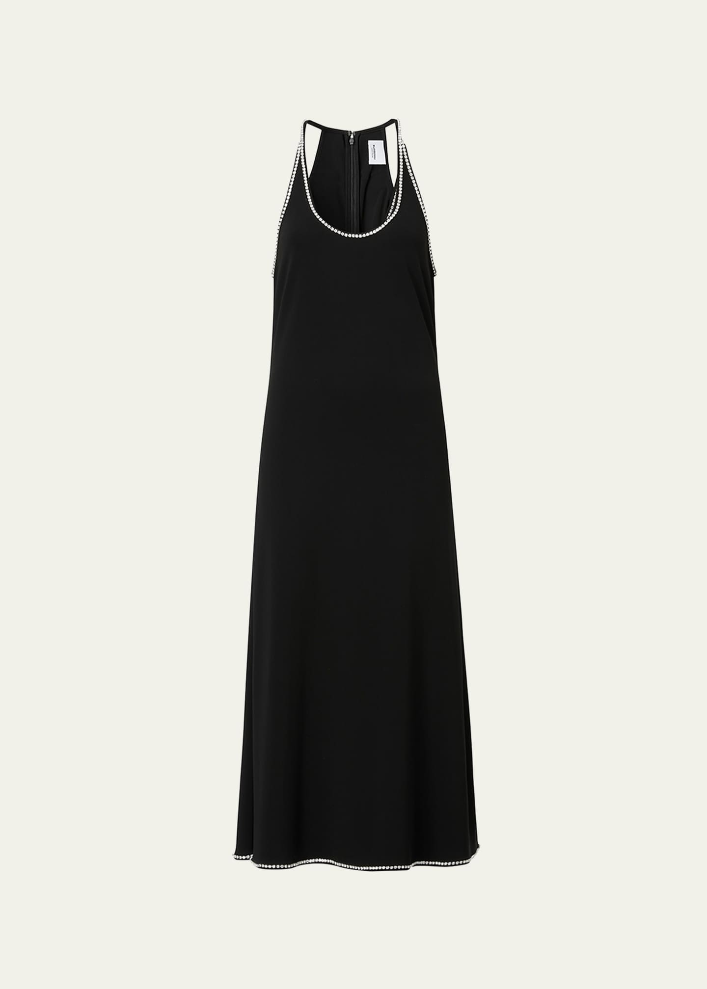 Burberry Zorah Crystal-Embellished Midi Dress - Bergdorf Goodman
