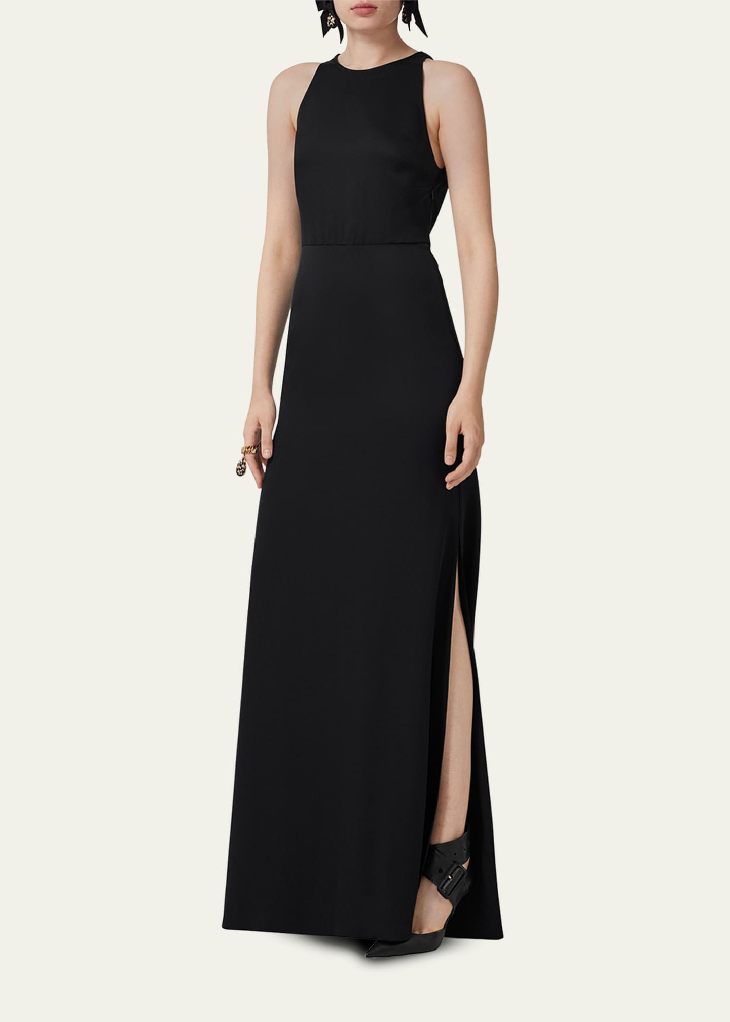 Burberry Jeanie A-Line Silk Dress - Bergdorf Goodman