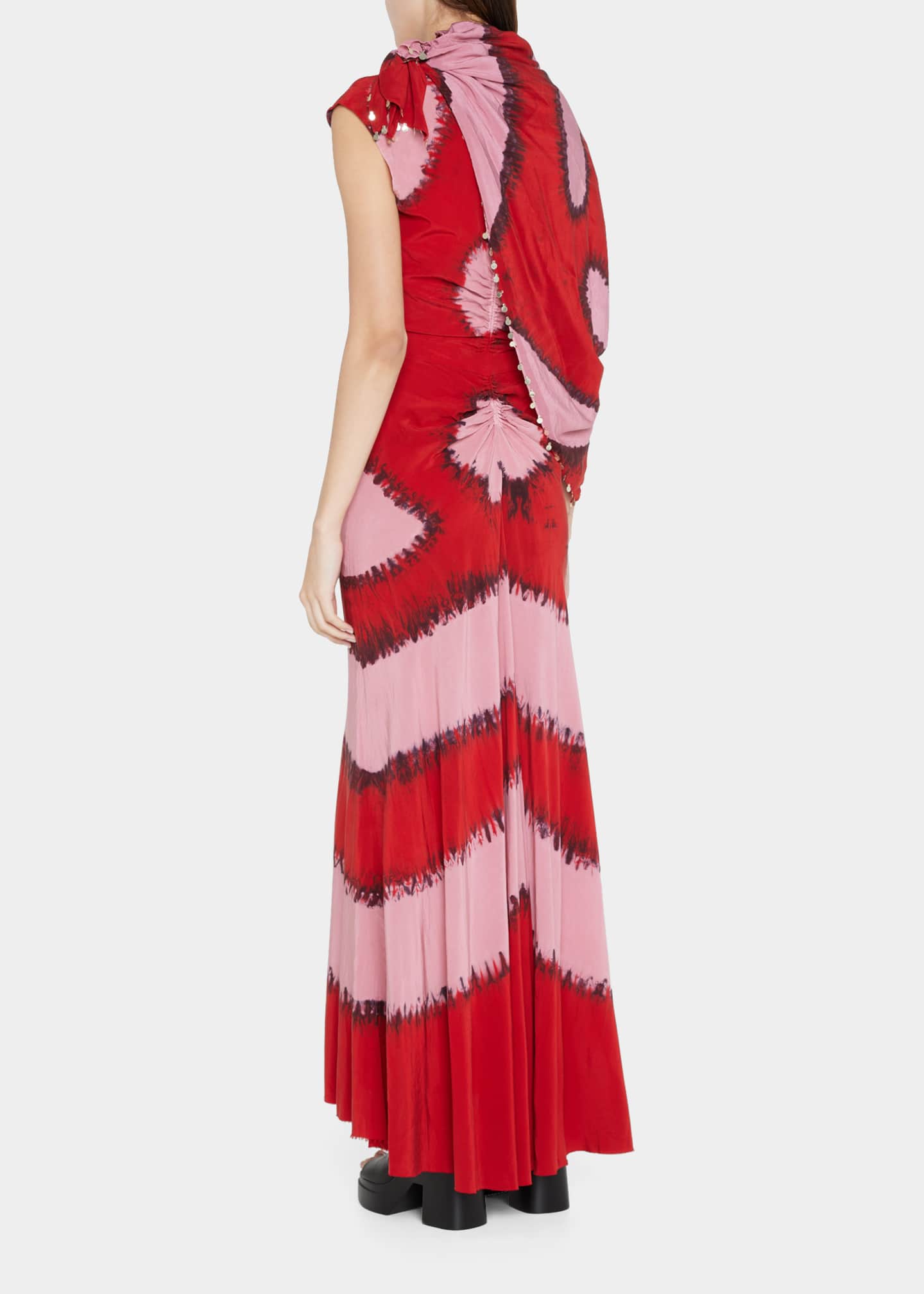 altuzarra tie dye dress