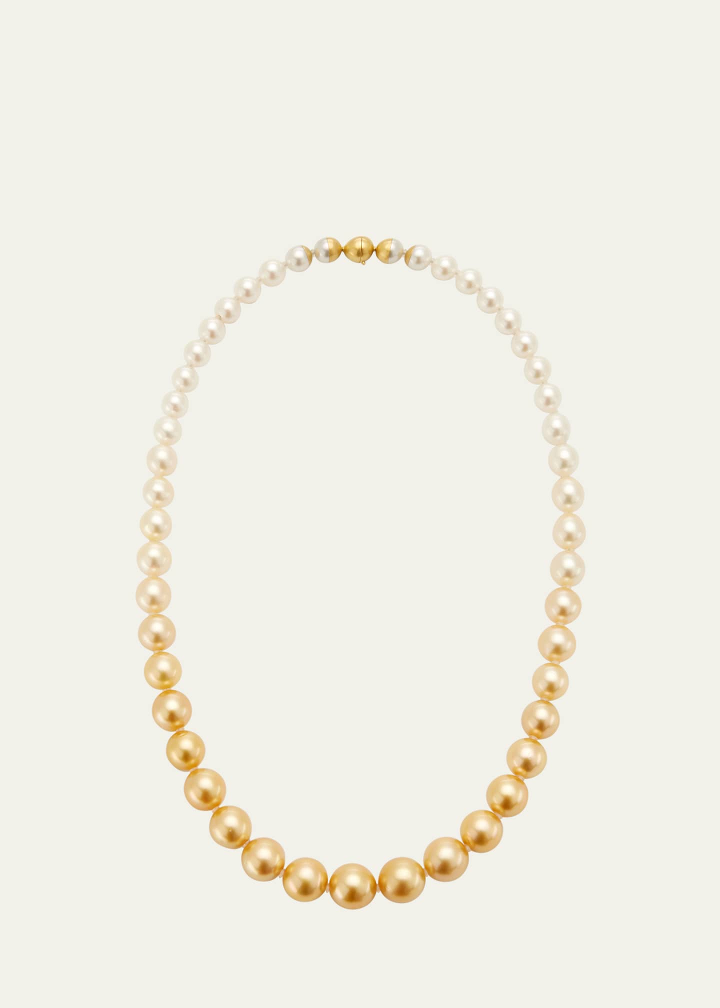 YUTAI Ombre Golden Pearl Sectional Necklace - Bergdorf Goodman