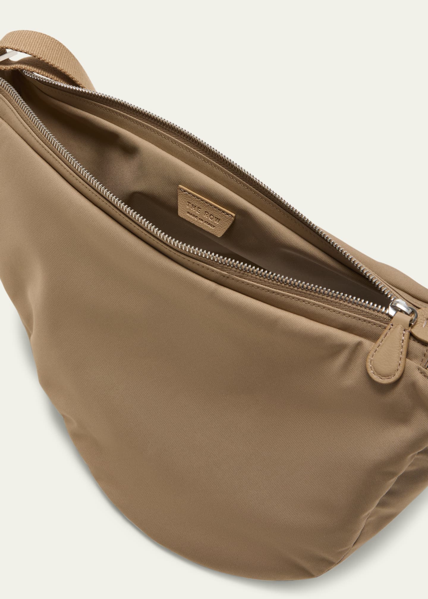 THE ROW Large Slouchy Banana Bag in Luxe Grain Leather - Bergdorf Goodman