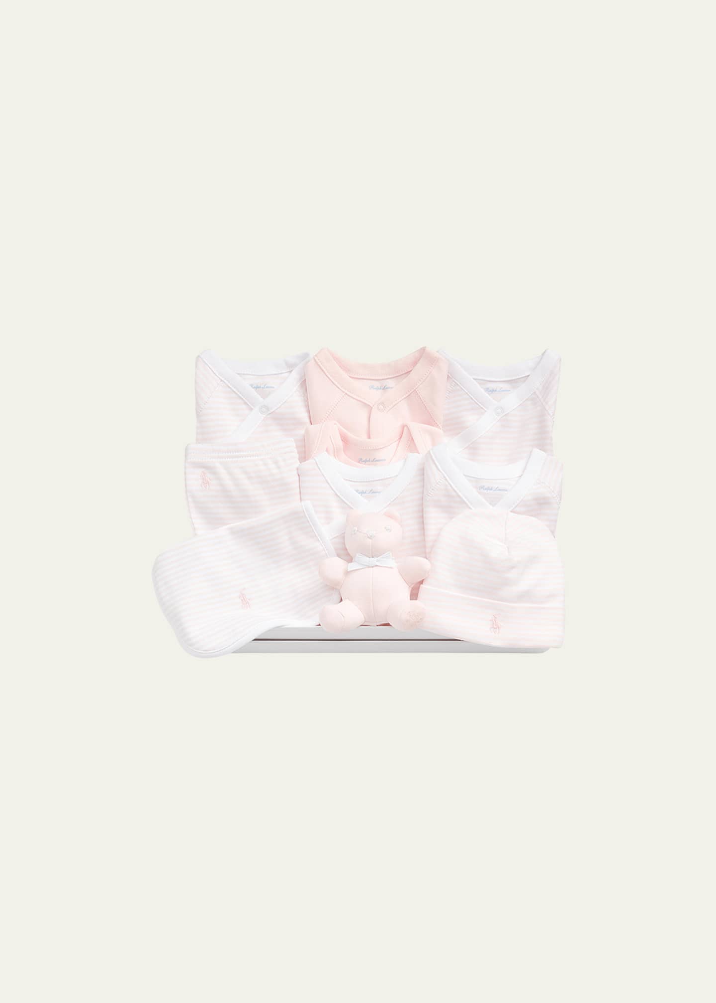 Ralph lauren newborn girl gift set top
