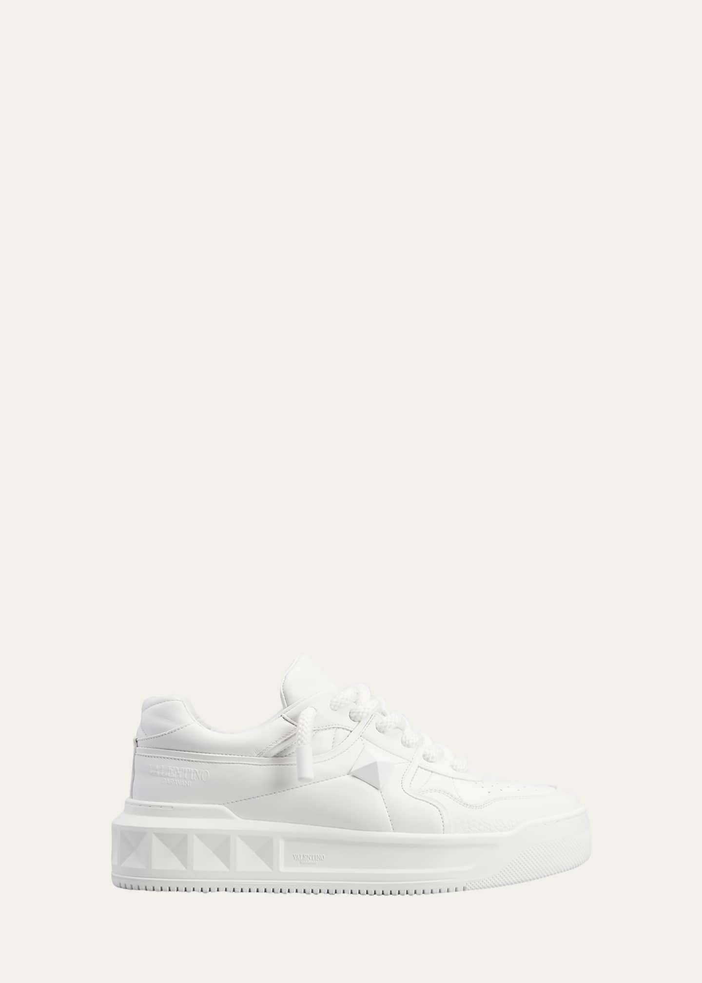 Valentino Garavani Low Cut White Sneakers UK 9