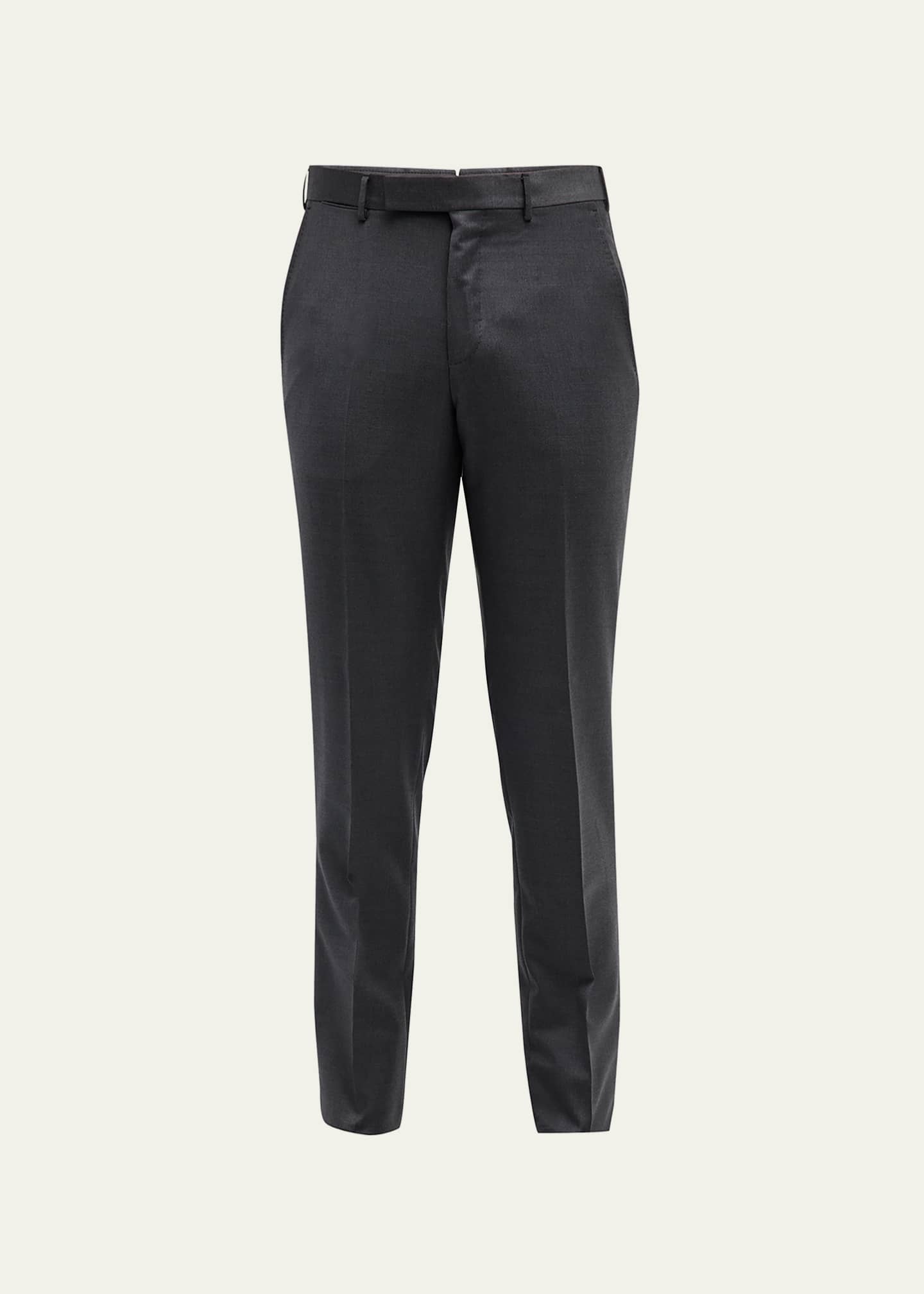 ZEGNA Men's Trofeo Slim-Straight Trousers Image 1 of 5