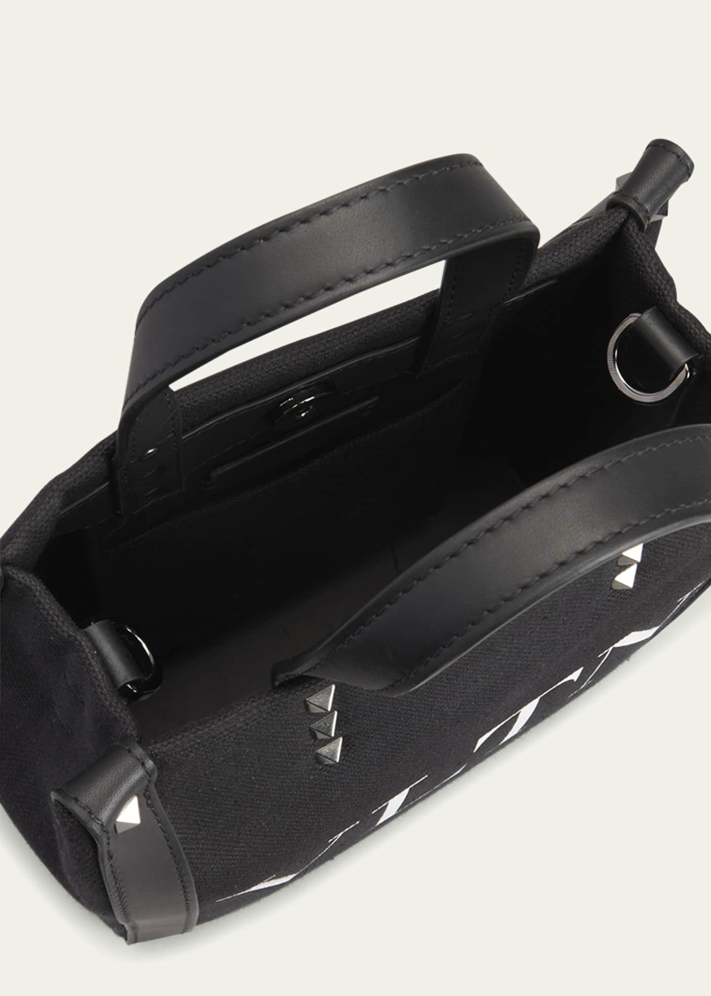 Valentino Canvas VLTN Backpack - Backpacks, Handbags