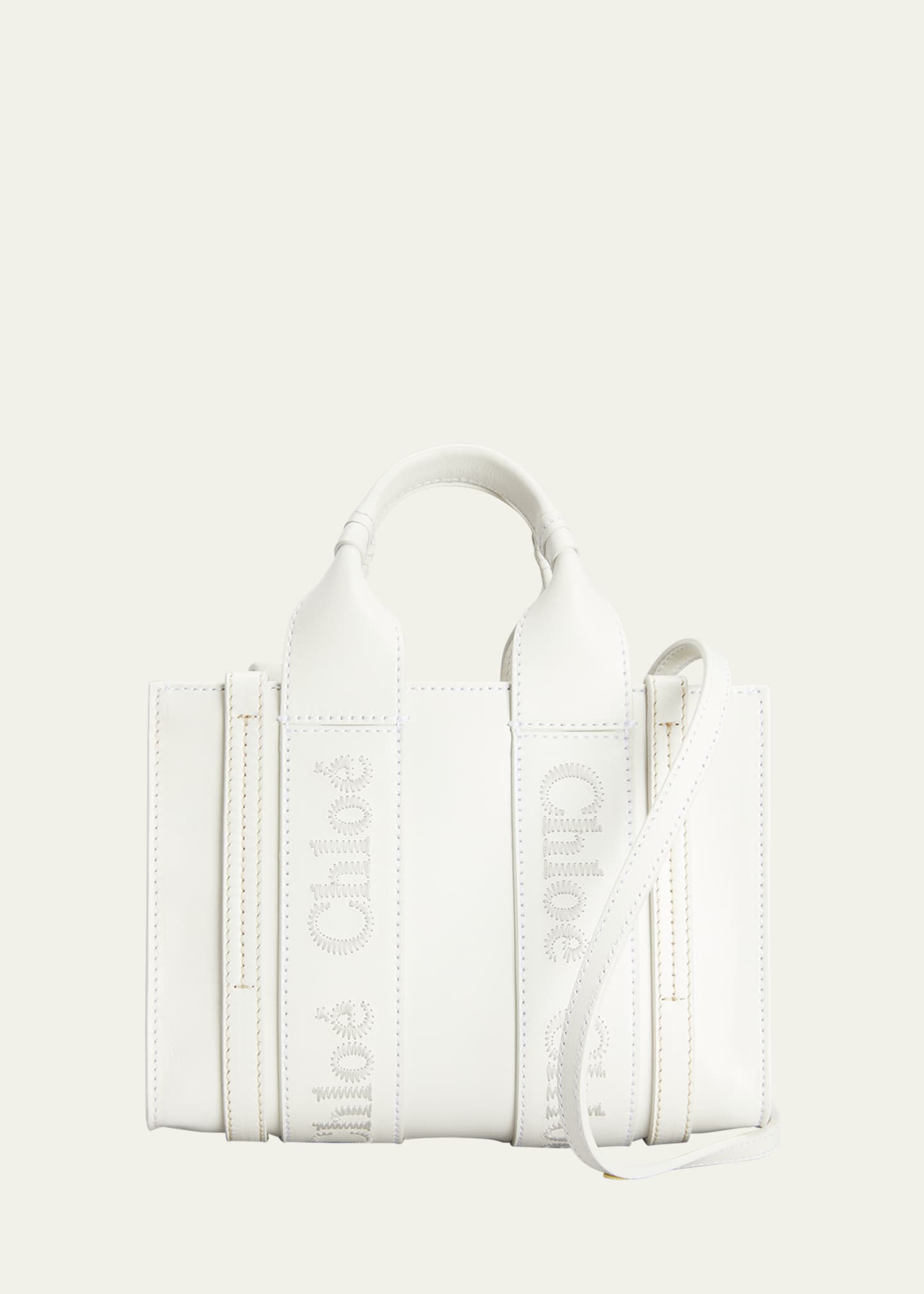 Chloe leather tote sales